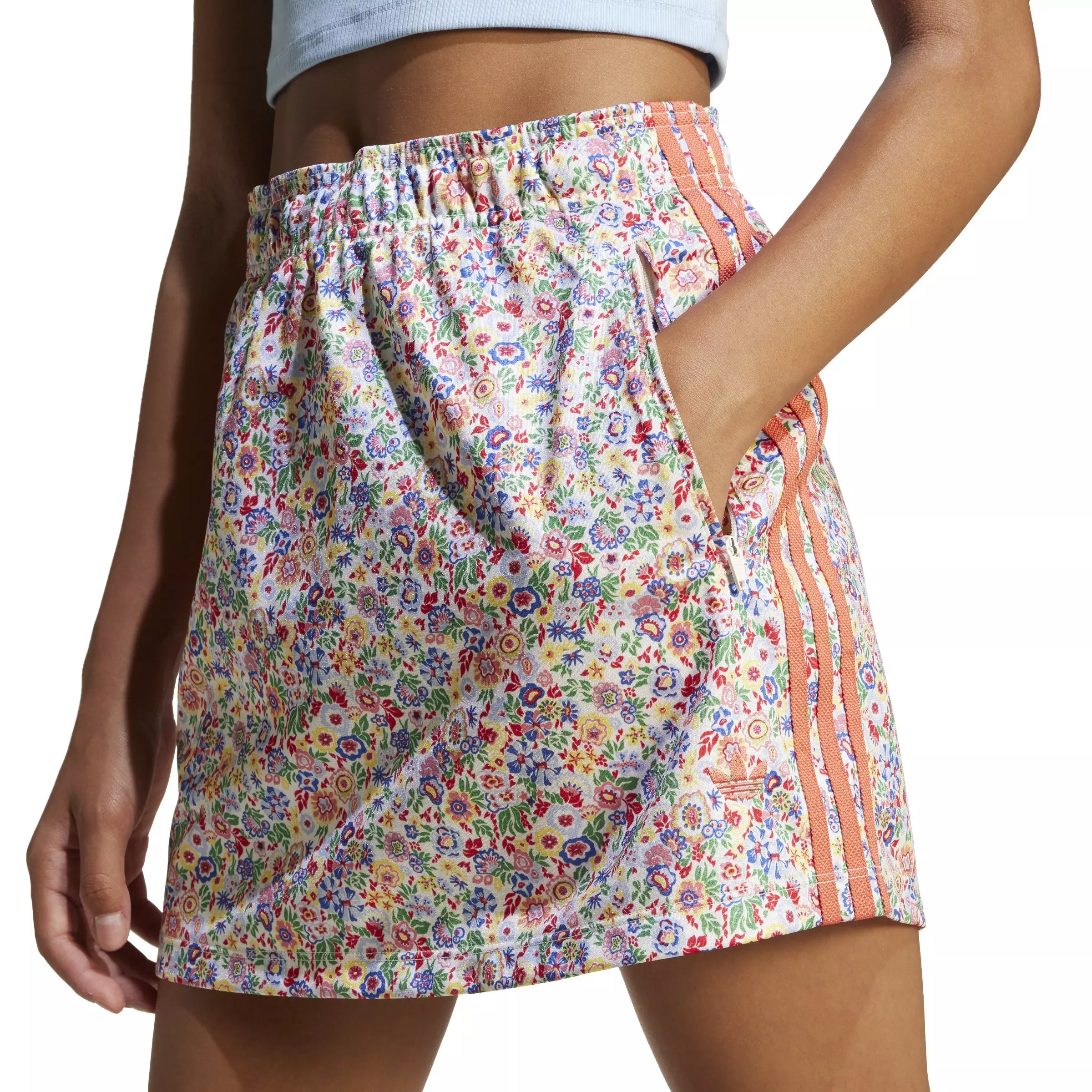 adidas Originals Big Girls' x Liberty London Skirt - Multi-Color - MULTI-COLOR