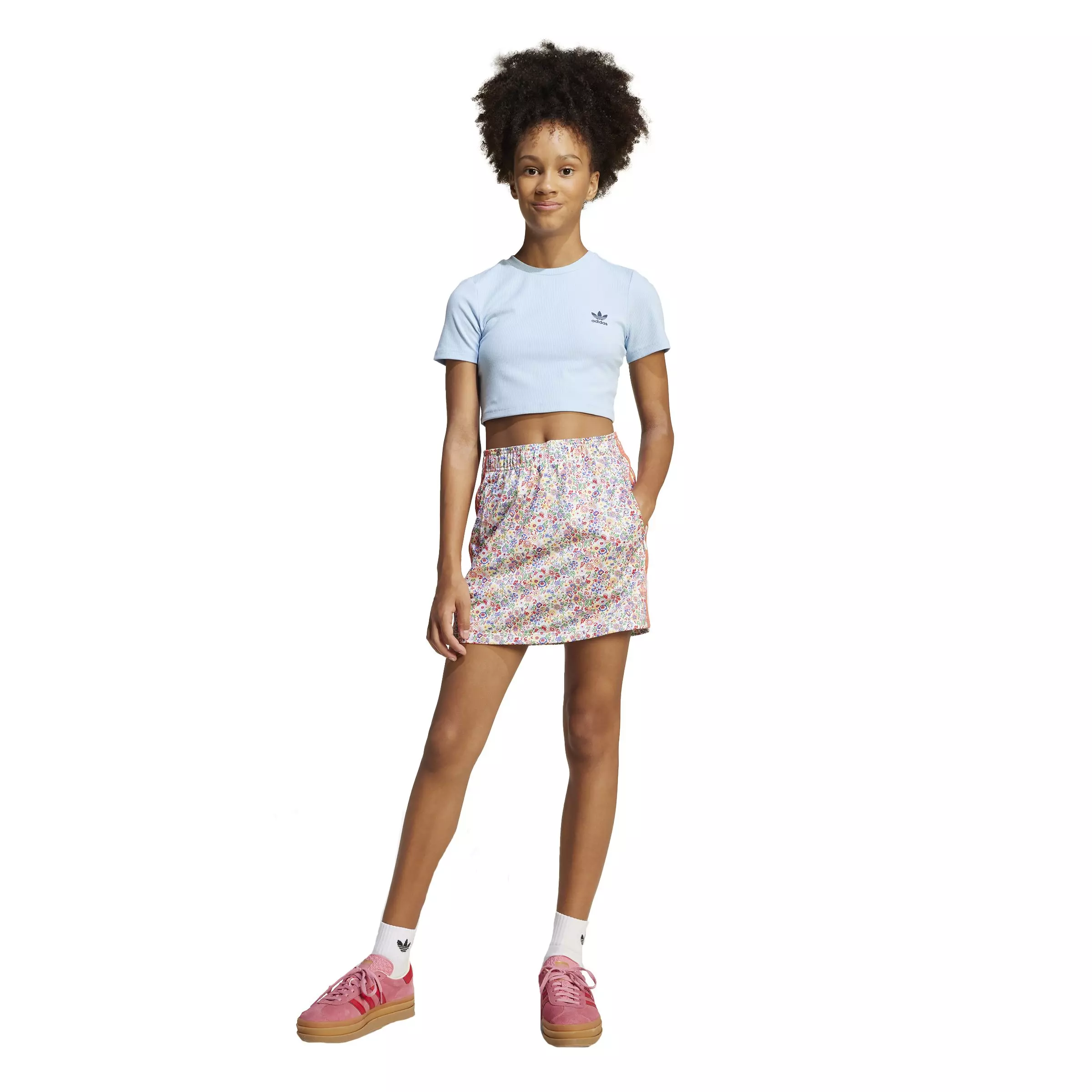 adidas Originals Big Girls' x Liberty London Skirt - Multi-Color - MULTI-COLOR