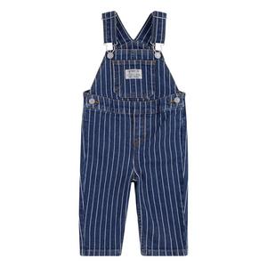 Levi's Herringbone Infant Girls' Dark Wash Denim Overalls