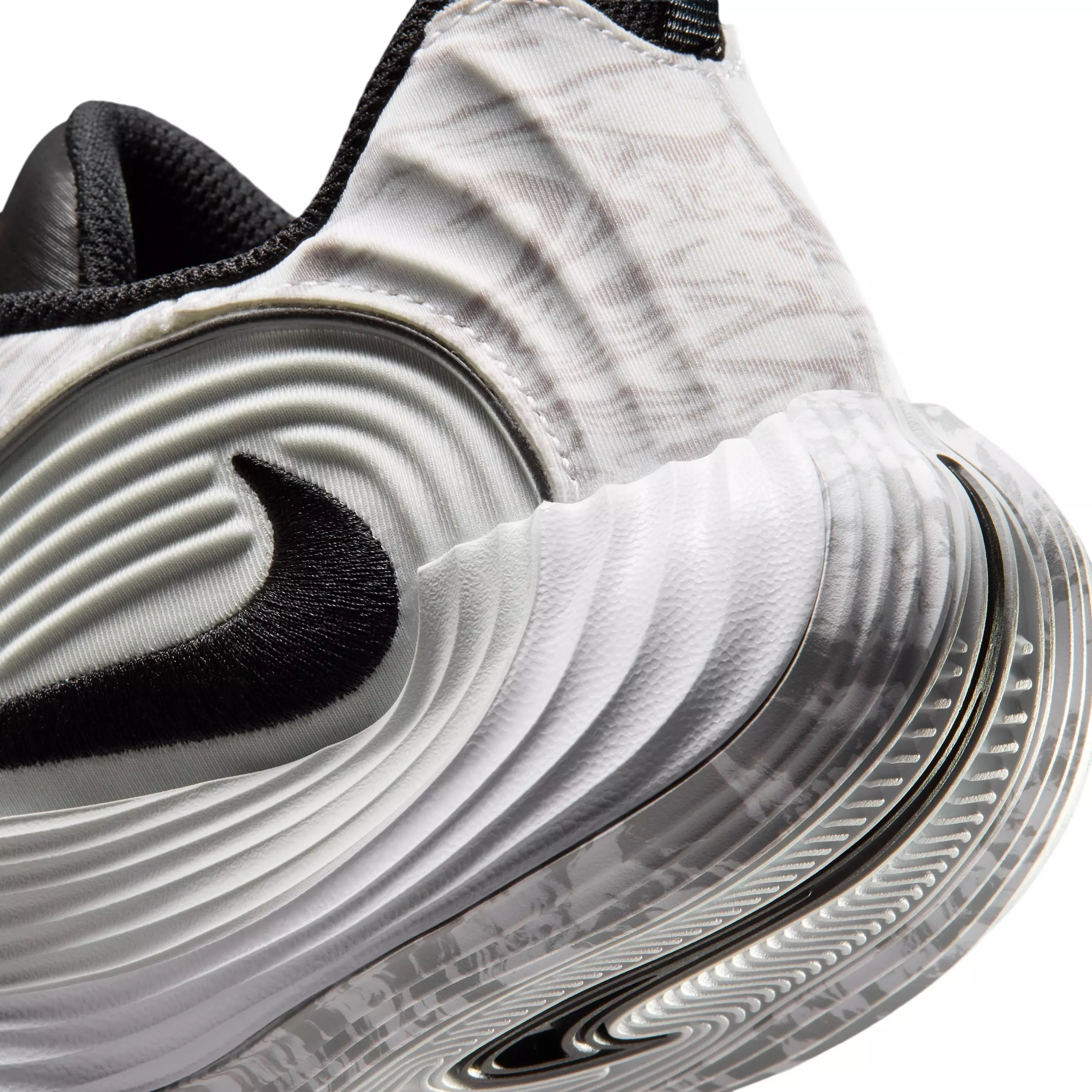 Nike Giannis Immortality 5 "White/Off White/Light Grey/Silver" Grade School Boys' Basketball Shoe - WHITE/OFF WHITE/LT GREY/SILVER