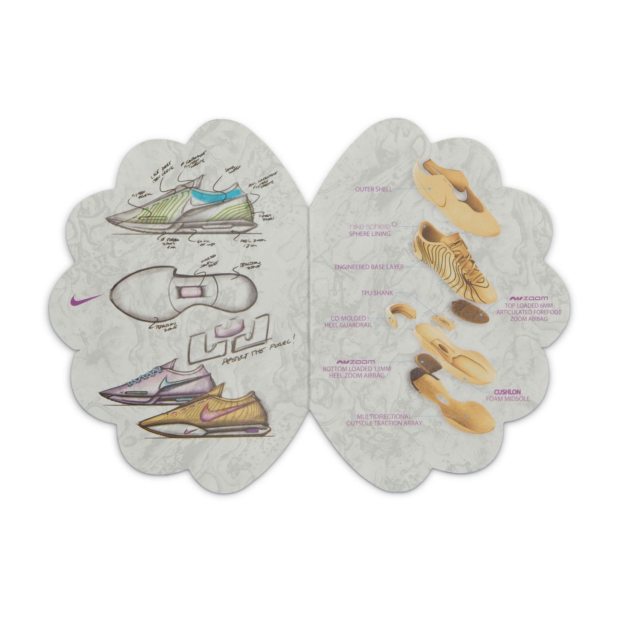 Nike LeBron XXI "Cool Grey/Iron Grey/Wolf Grey/Metallic Silver" Men's Basketball Shoe - GREY/GREY/GREY/SILVER Thumbnail View 10