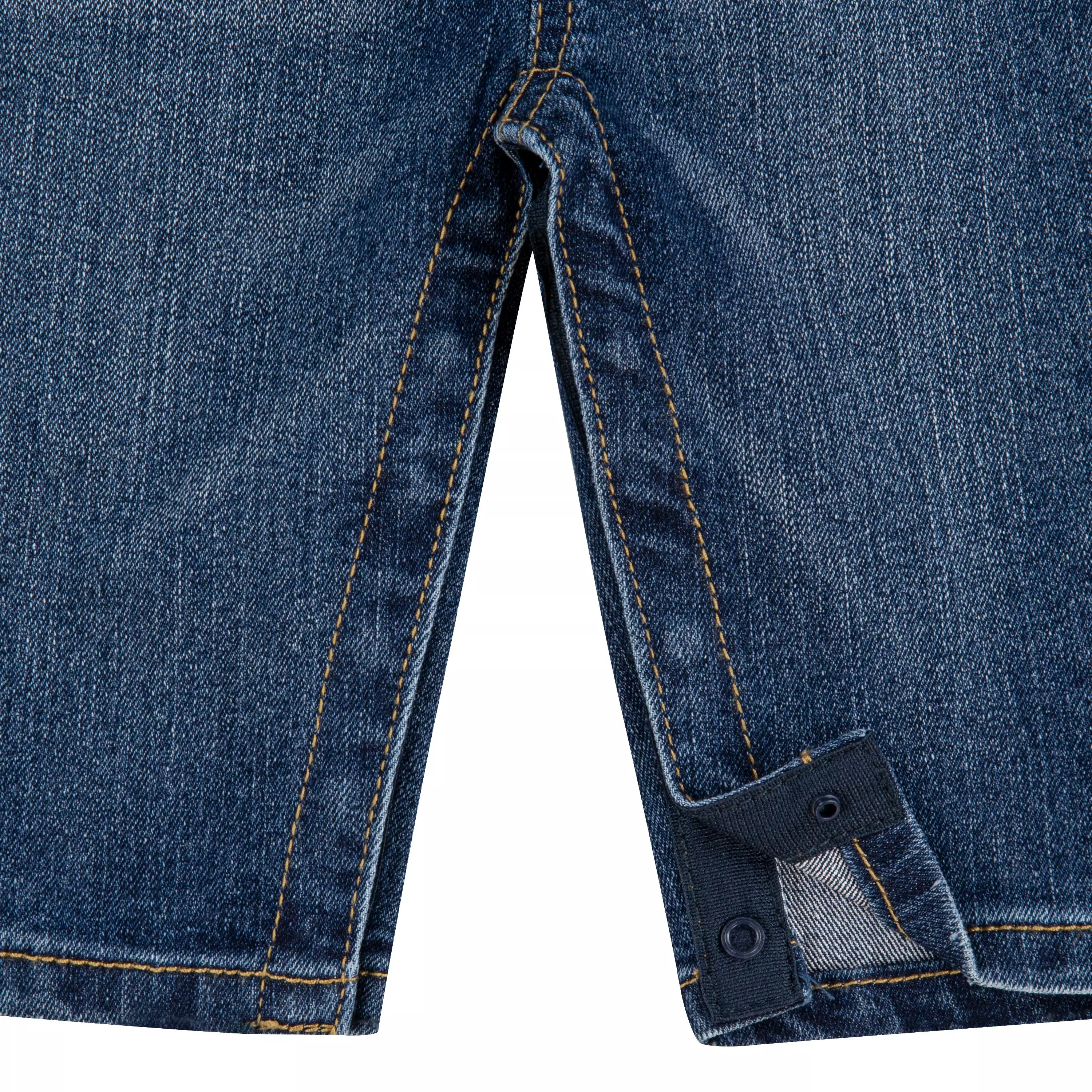 Levi's Baby Boys' Lightweight Dark Wash Denim Overalls - BLUE