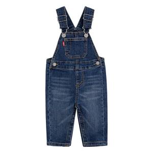 Levi's Baby Boys' Lightweight Dark Wash Denim Overalls