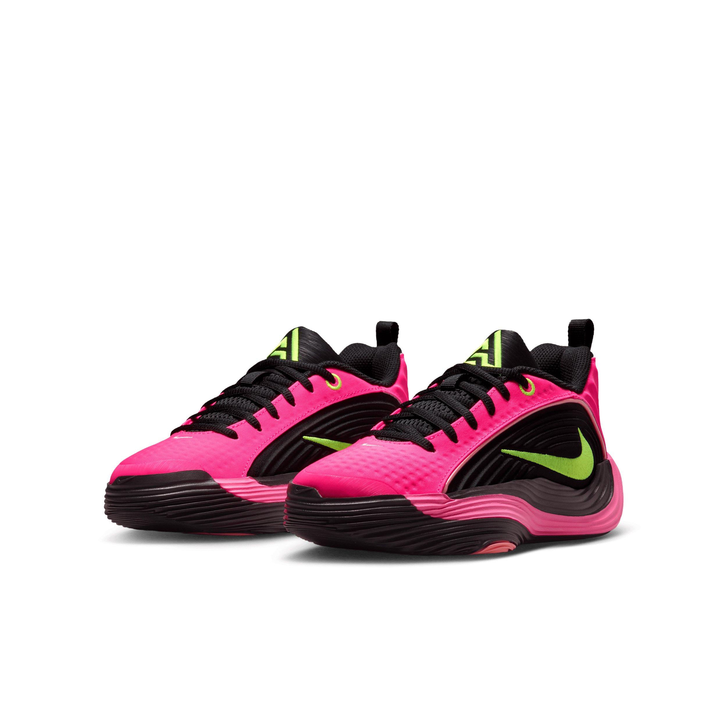 Nike Giannis Immortality 5 "Hyper Pink/Oracle Pink/Black/Volt" Grade School Boys' Basketball Shoe - PINK/PINK/BLACK/VOLT