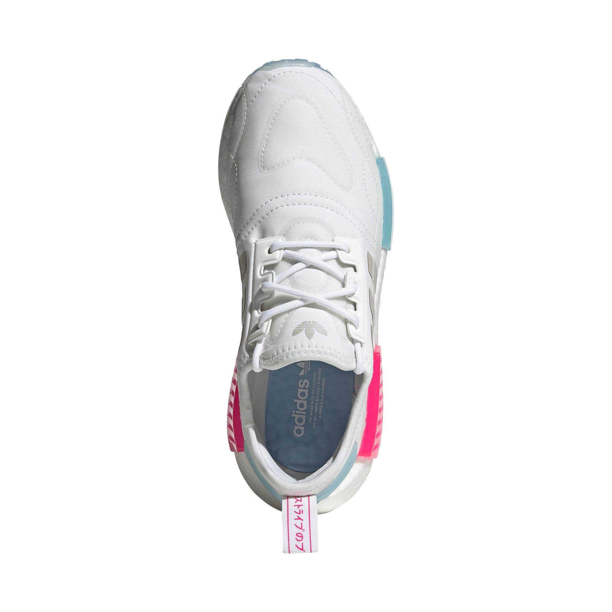 adidas NMD_R1 "Blue/White/Pink" Women's Shoe - BLUE/WHITE Thumbnail View 5