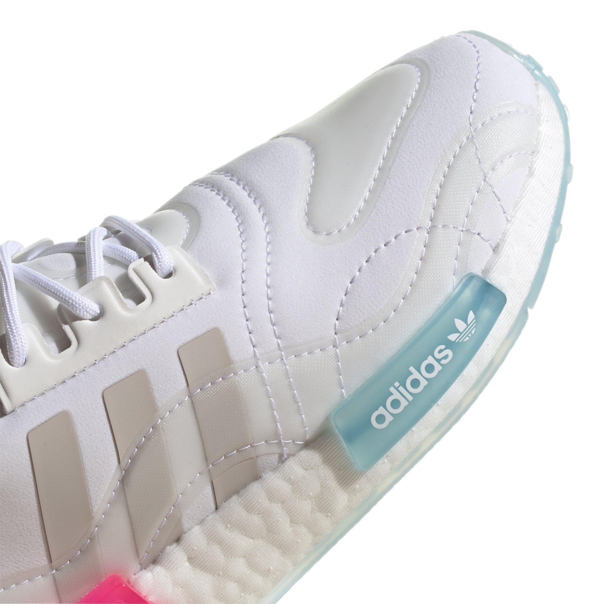 adidas NMD_R1 "Blue/White/Pink" Women's Shoe - BLUE/WHITE Thumbnail View 7