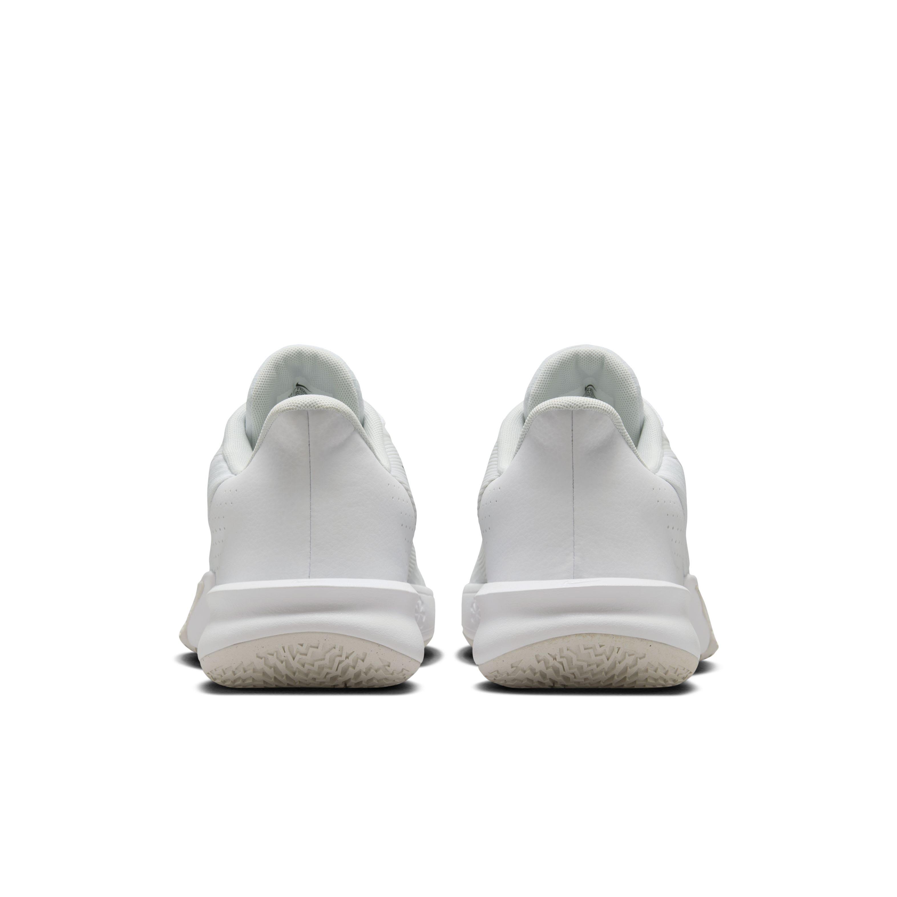 Nike Precision 7 "White/Photon Dust/Light Smoke Grey" Men's Basketball Shoe - WHITE/DUST/LT GREY Thumbnail View 5