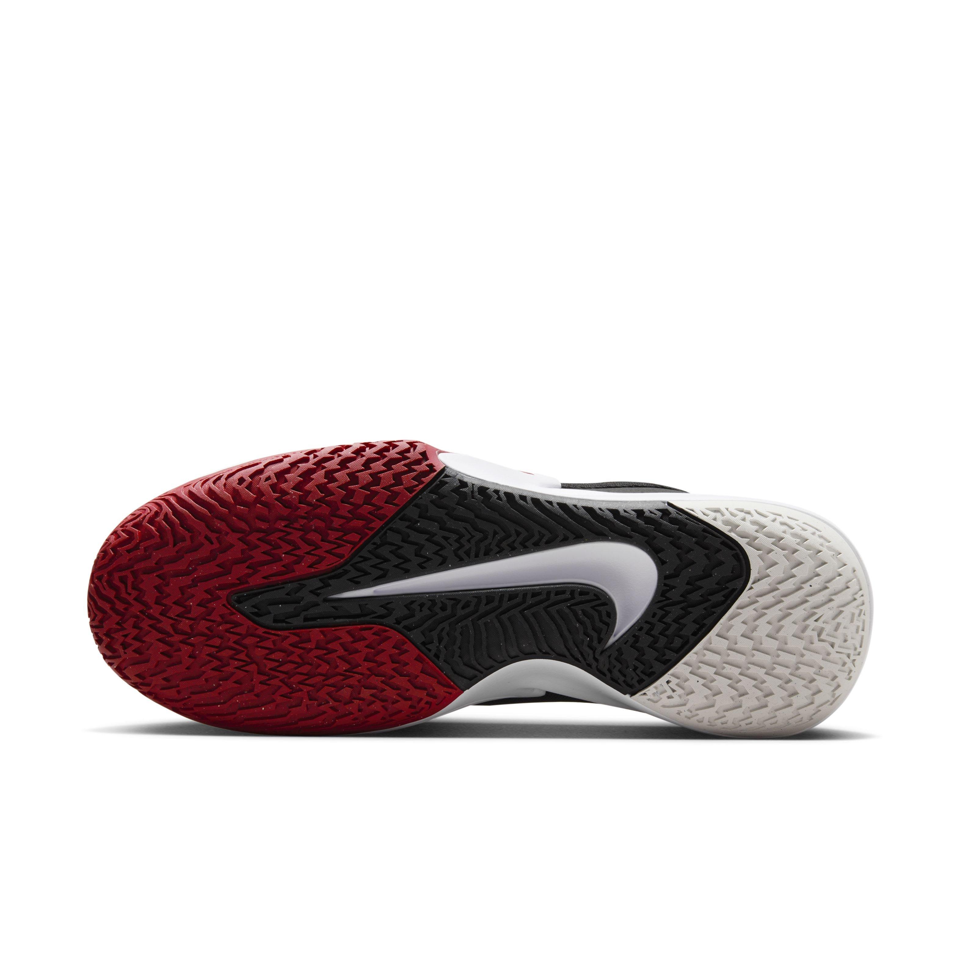 Nike Precision 7 "Black/University Red/White" Men's Basketball Shoe - BLACK/RED/WHITE Thumbnail View 6