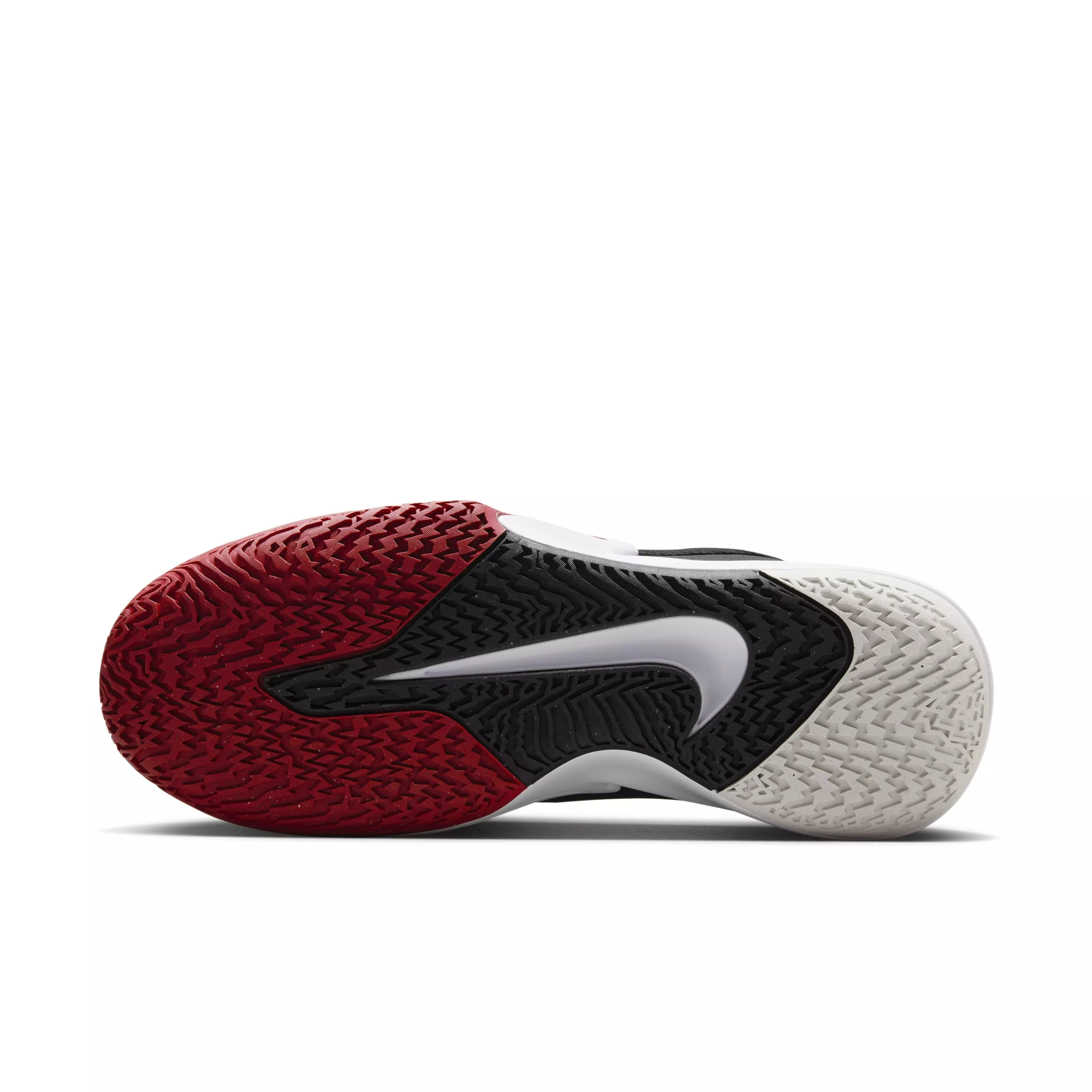 Nike Precision 7 "Black/University Red/White" Men's Basketball Shoe - BLACK/RED/WHITE