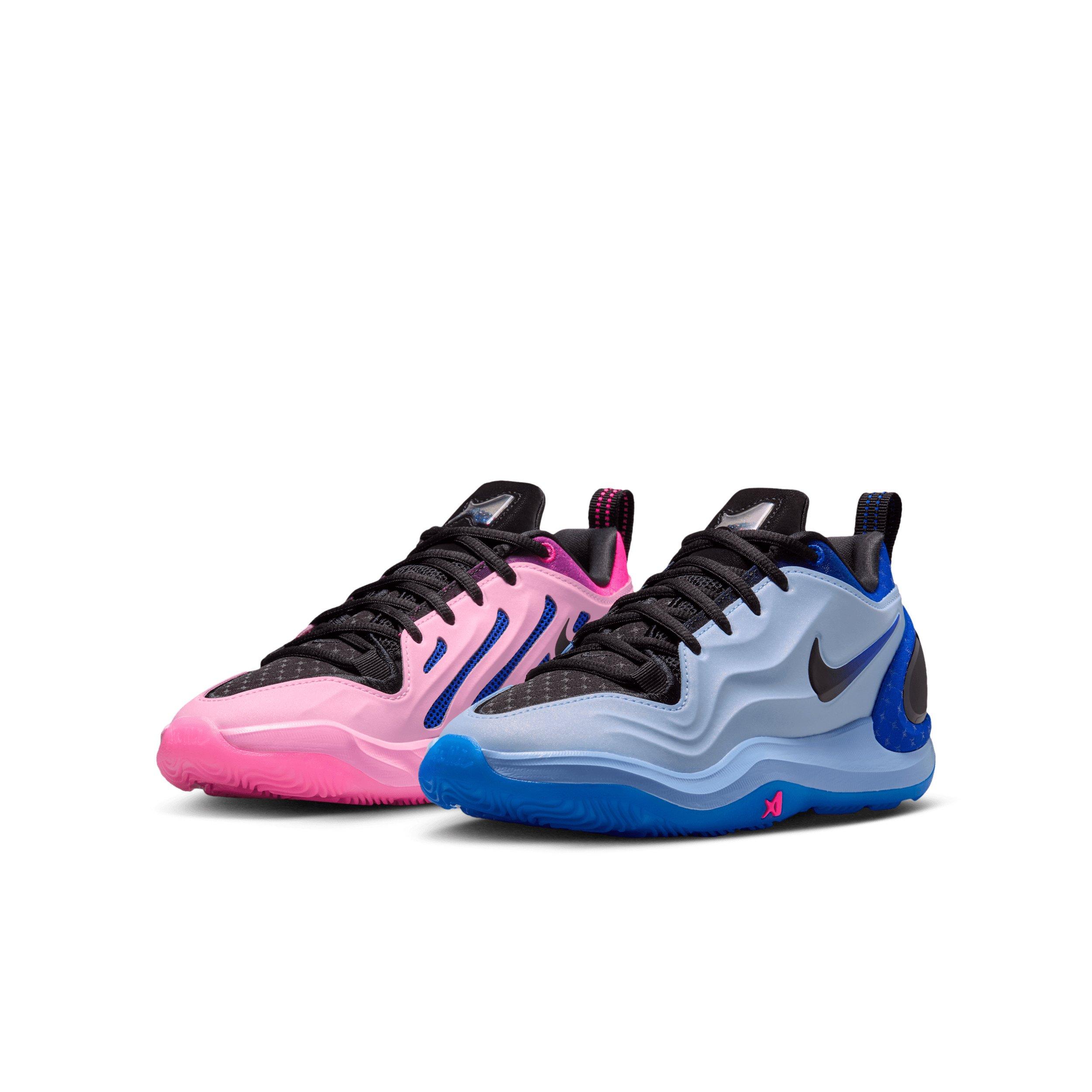 Nike A'Two "A'ja Effect" Big Kids' Basketball Shoe - NEO PINK/PINK BLAST/RACER BLUE/BLACK Thumbnail View 4