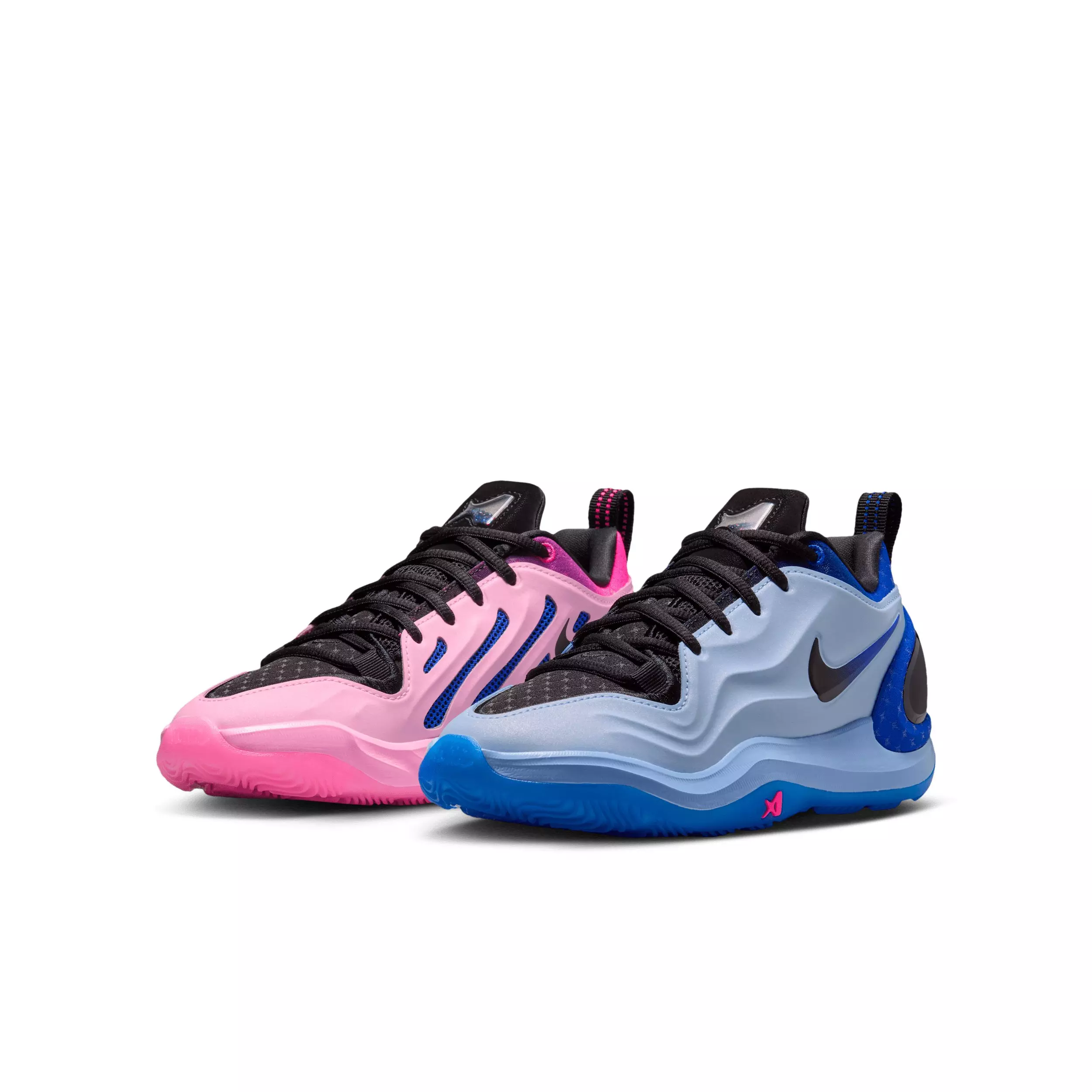 Nike A'Two "A'ja Effect" Big Kids' Basketball Shoe - NEO PINK/PINK BLAST/RACER BLUE/BLACK