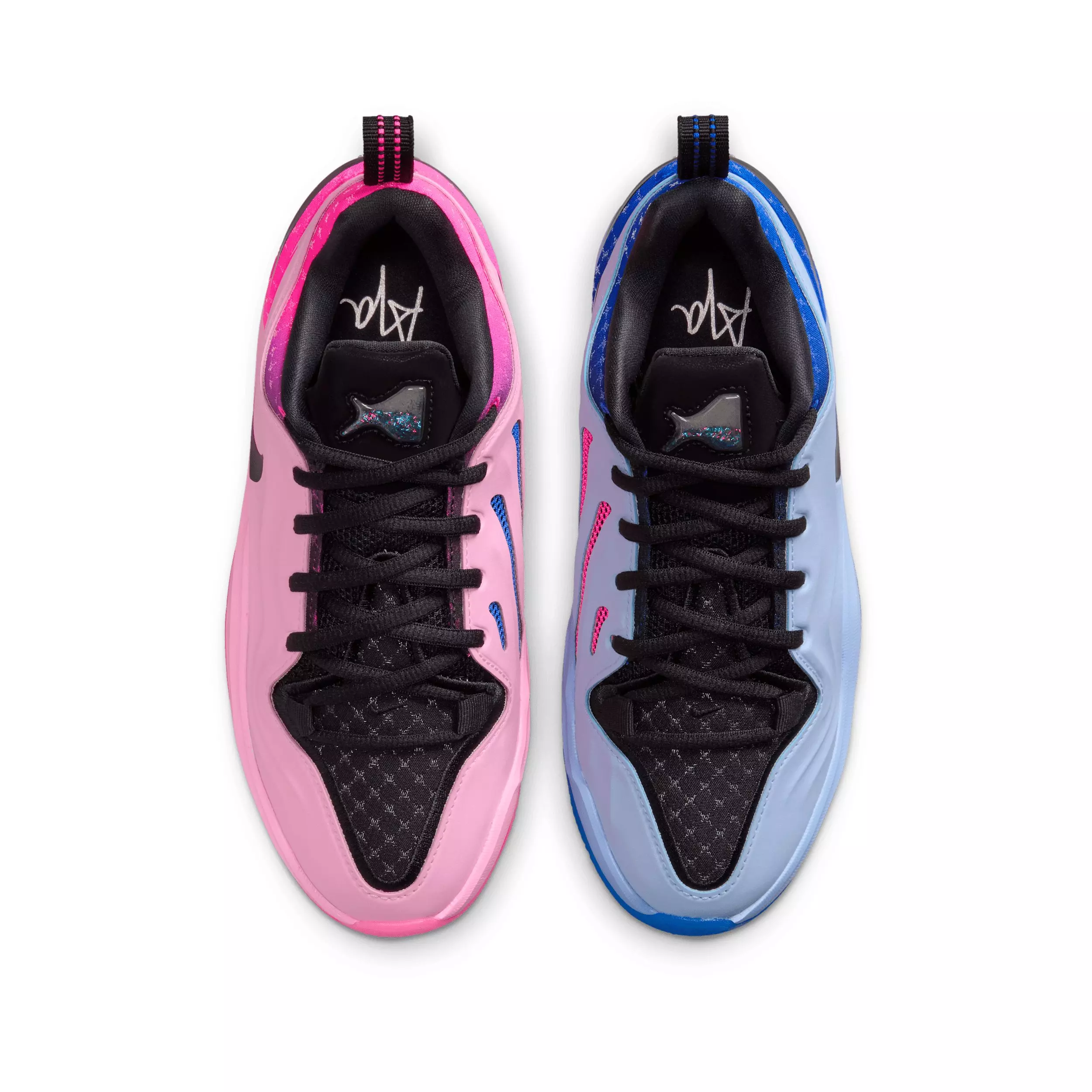 Nike A'Two "A'ja Effect" Big Kids' Basketball Shoe - NEO PINK/PINK BLAST/RACER BLUE/BLACK