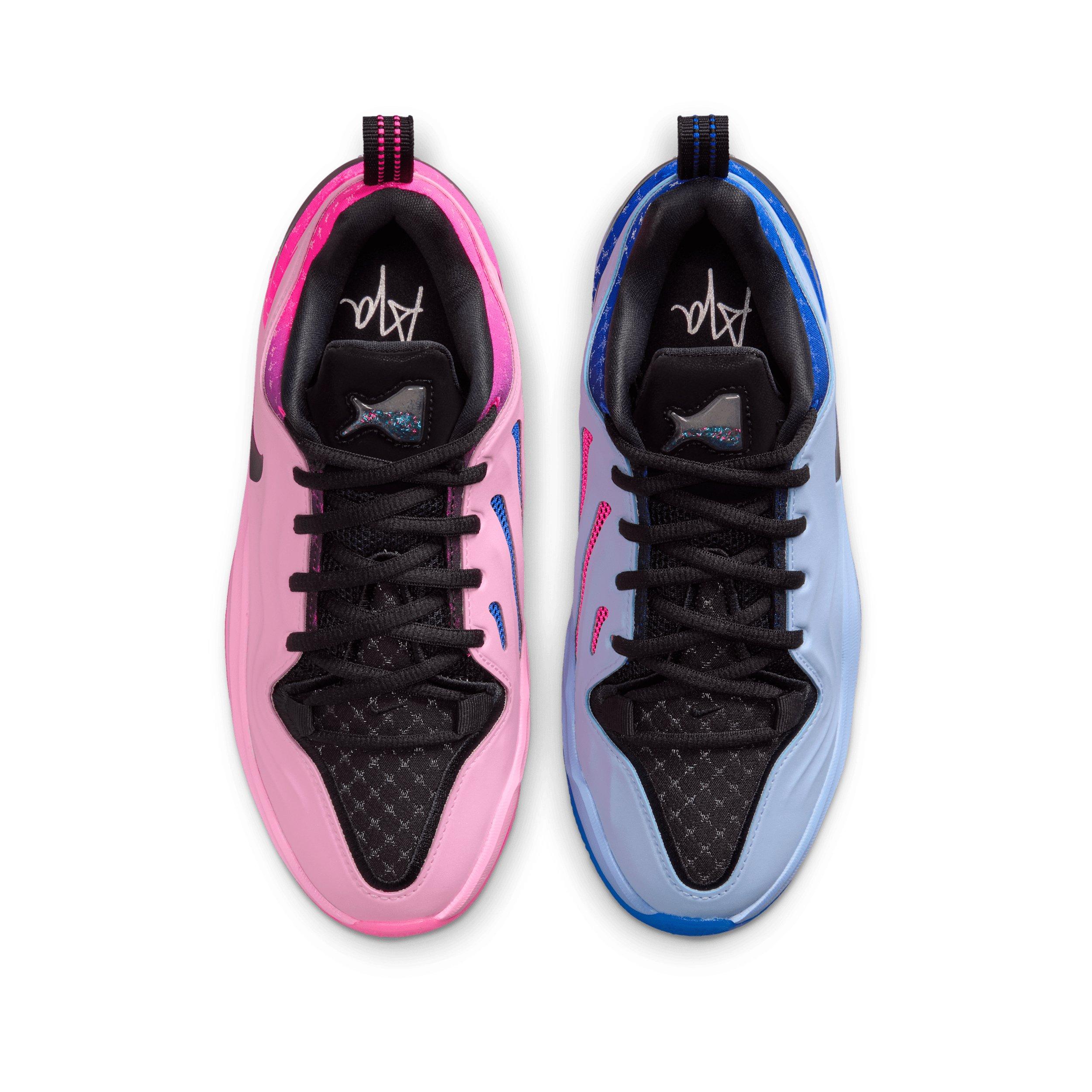 Nike A'Two "A'ja Effect" Big Kids' Basketball Shoe - NEO PINK/PINK BLAST/RACER BLUE/BLACK