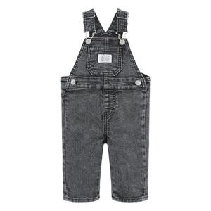 Levi's Baby Boys' Lightweight Black Denim Overalls