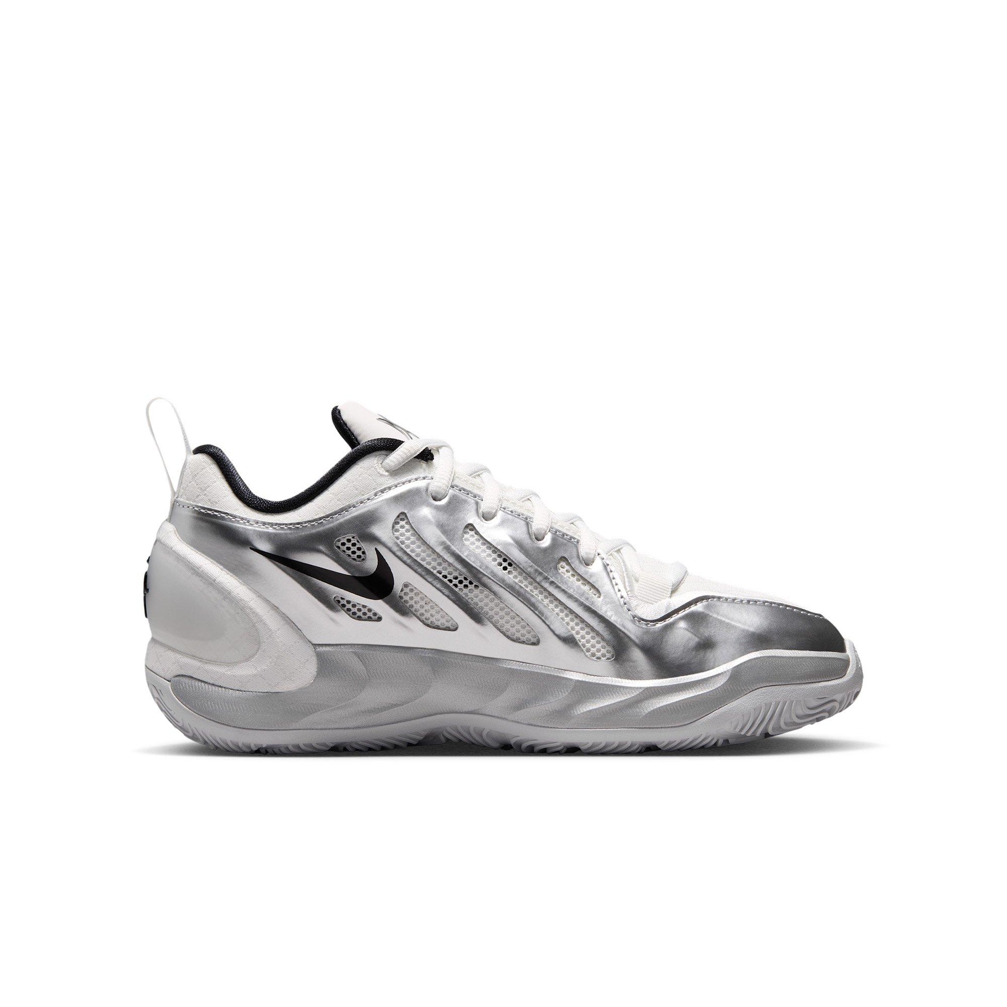 Nike A'Two "ASW" Preschool Kids' Basketball Shoe - SUMMIT WHITE/METALLIC SILVER/BLACK