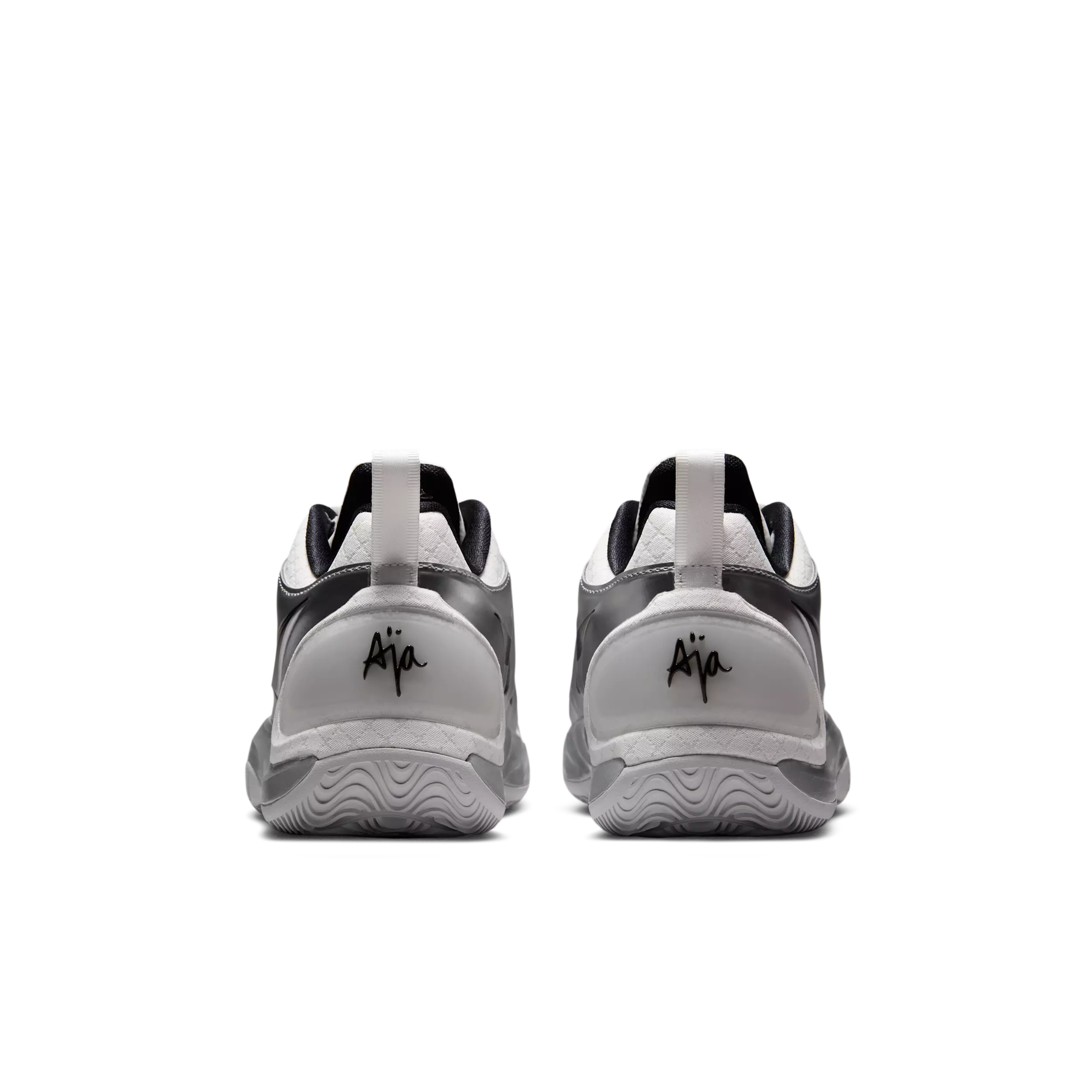 Nike A'Two "ASW" Preschool Kids' Basketball Shoe - SUMMIT WHITE/METALLIC SILVER/BLACK