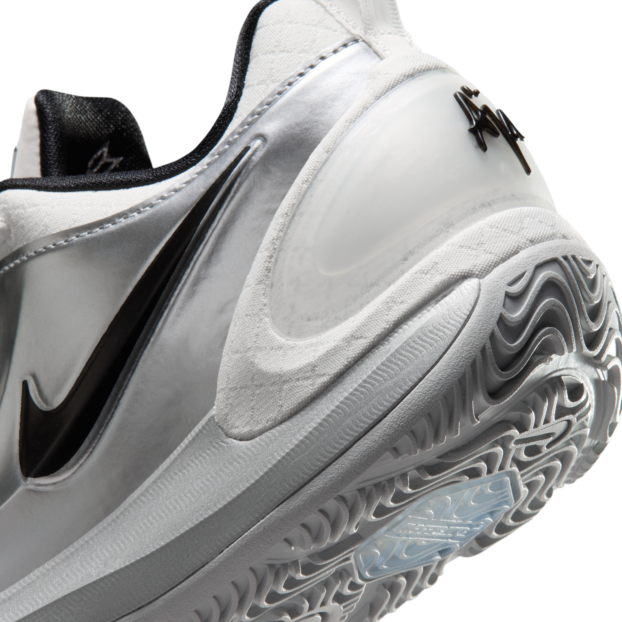 Nike A'Two "ASW" Preschool Kids' Basketball Shoe - SUMMIT WHITE/METALLIC SILVER/BLACK
