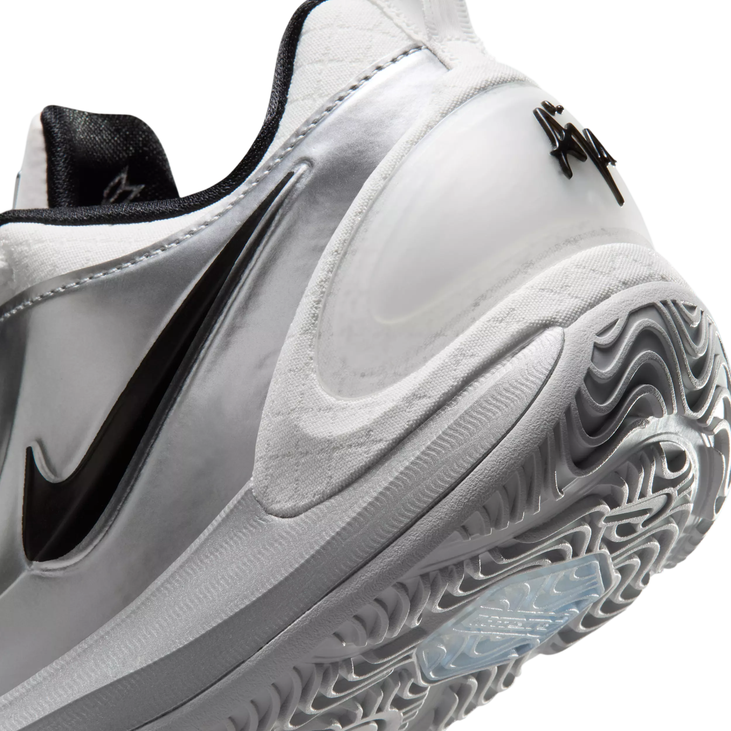 Nike A'Two "ASW" Preschool Kids' Basketball Shoe - SUMMIT WHITE/METALLIC SILVER/BLACK
