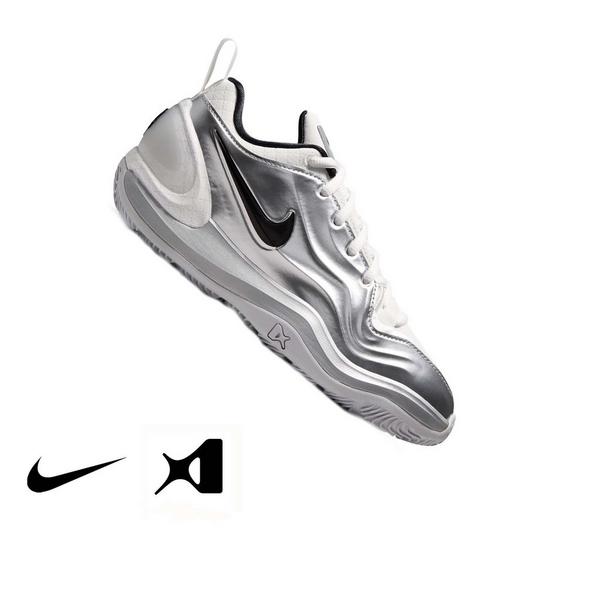 Nike A'Two "ASW" Preschool Kids' Basketball Shoe - SUMMIT WHITE/METALLIC SILVER/BLACK