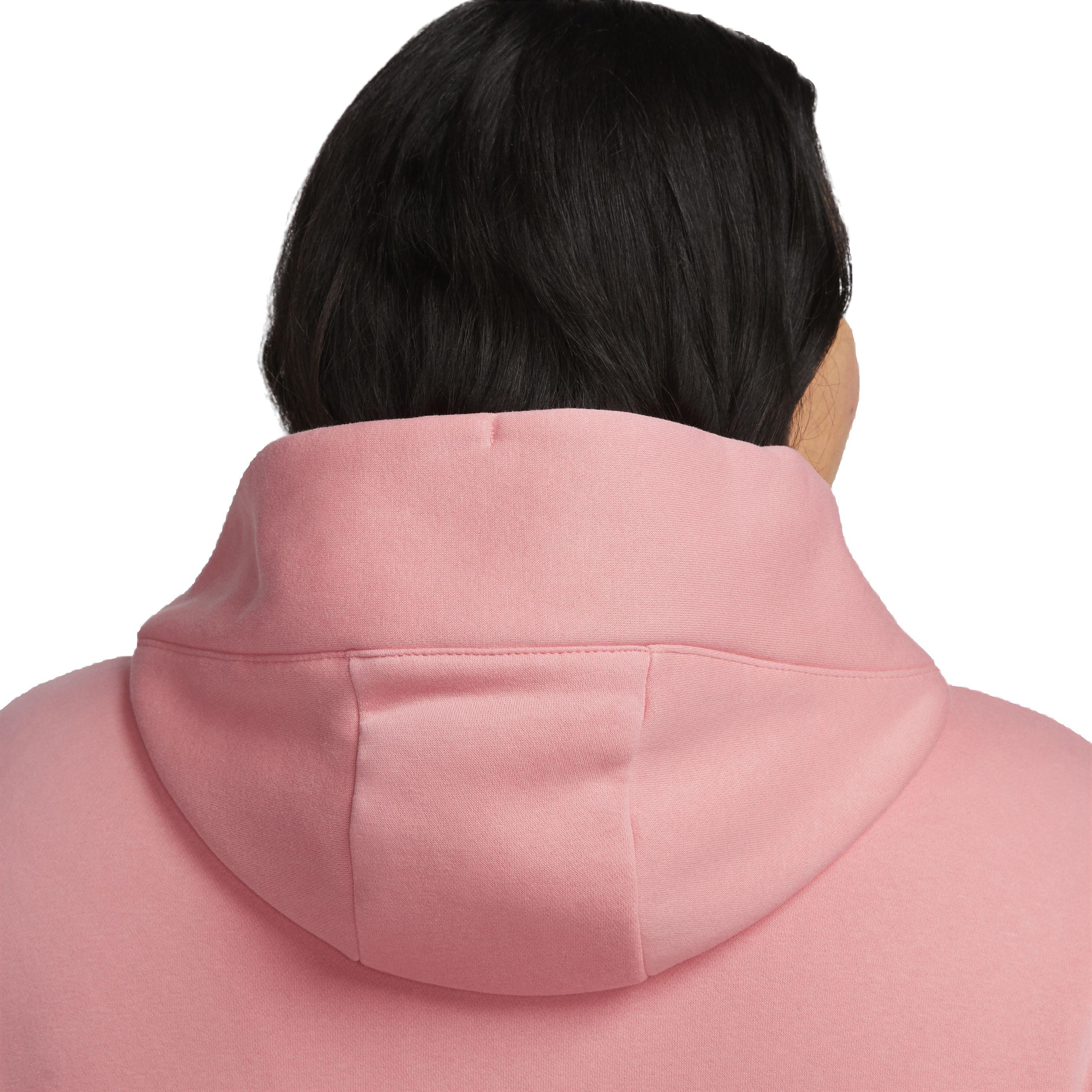 Nike Sportswear Phoenix Fleece Oversized Full-zip Hoodie In Pink