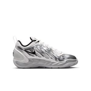 Nike A'Two "ASW" Grade School Kids' Basketball Shoe - SUMMIT WHITE/METALLIC SILVER/BLACK
