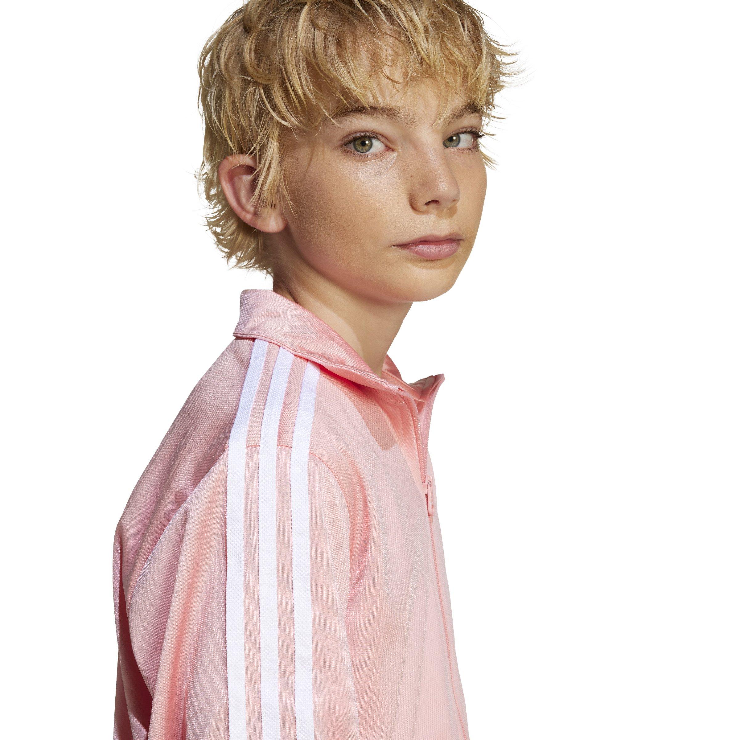 adidas Originals Adicolor Firebird Track Big Kids' Pink Top