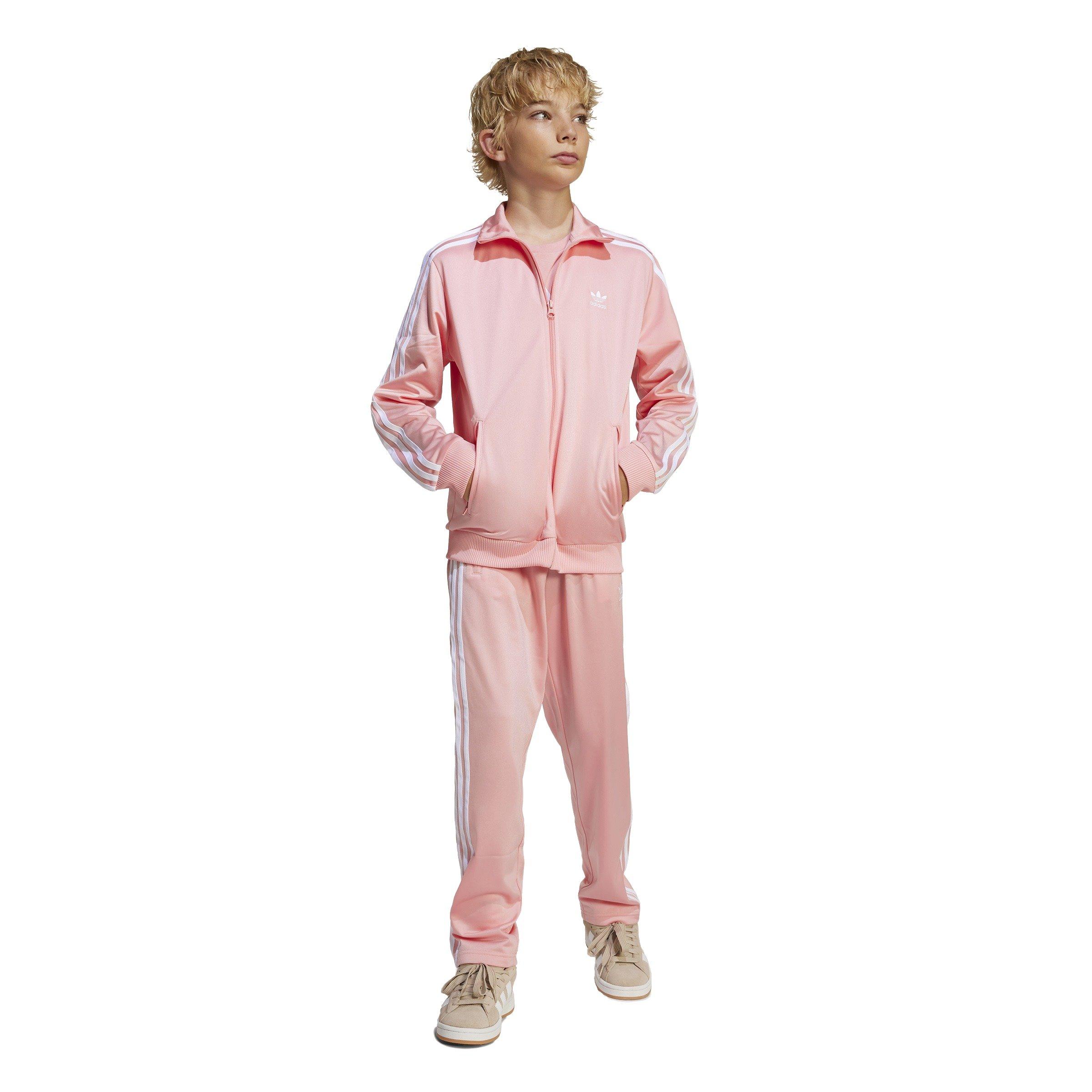 adidas Originals Adicolor Firebird Track Big Kids' Pink Top