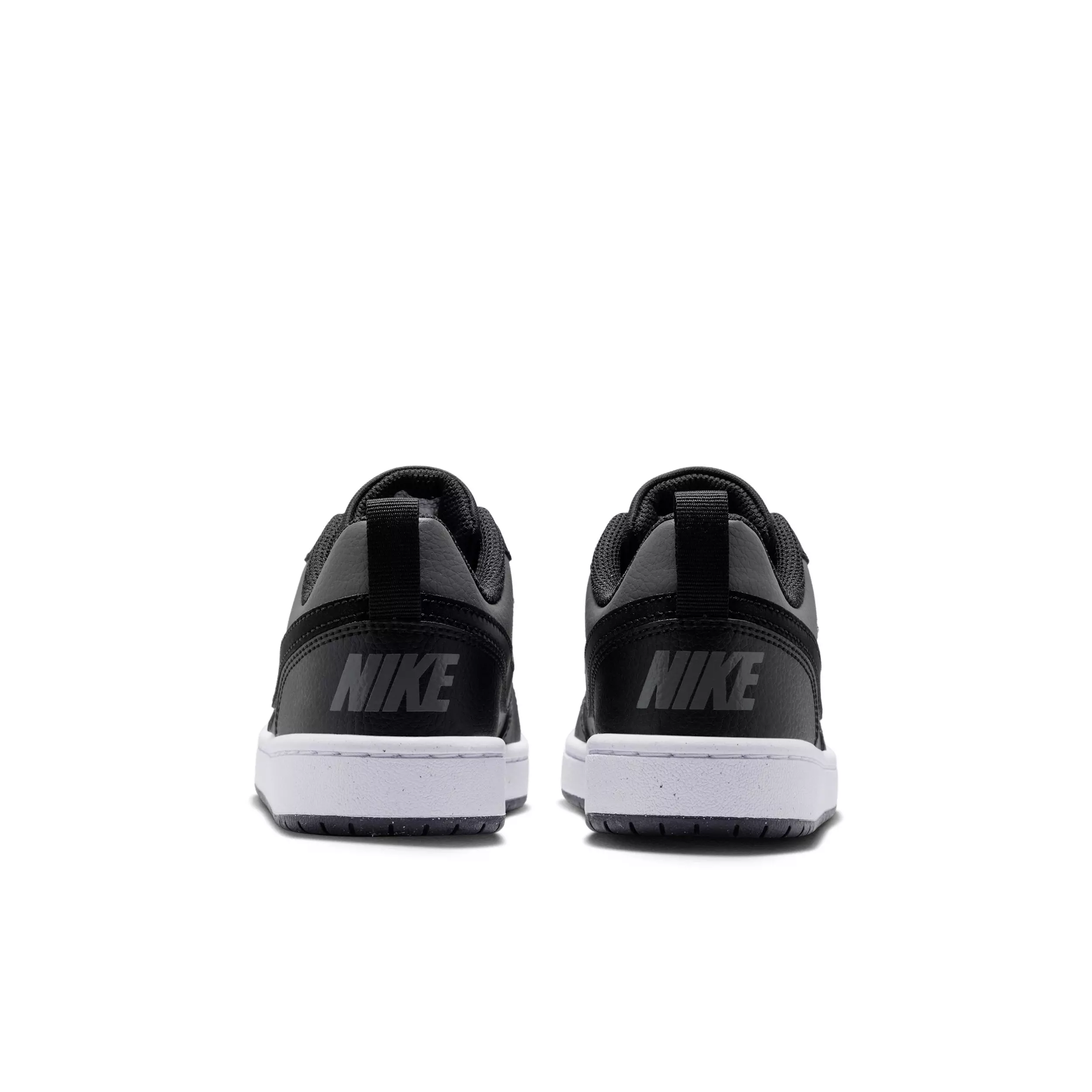 Nike Court Borough Low "Iron Grey/White/Black" Grade School Boys' Shoe - GREY/WHITE/BLACK