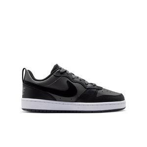 Nike Court Borough Low "Iron Grey/White/Black" Grade School Boys' Shoe
