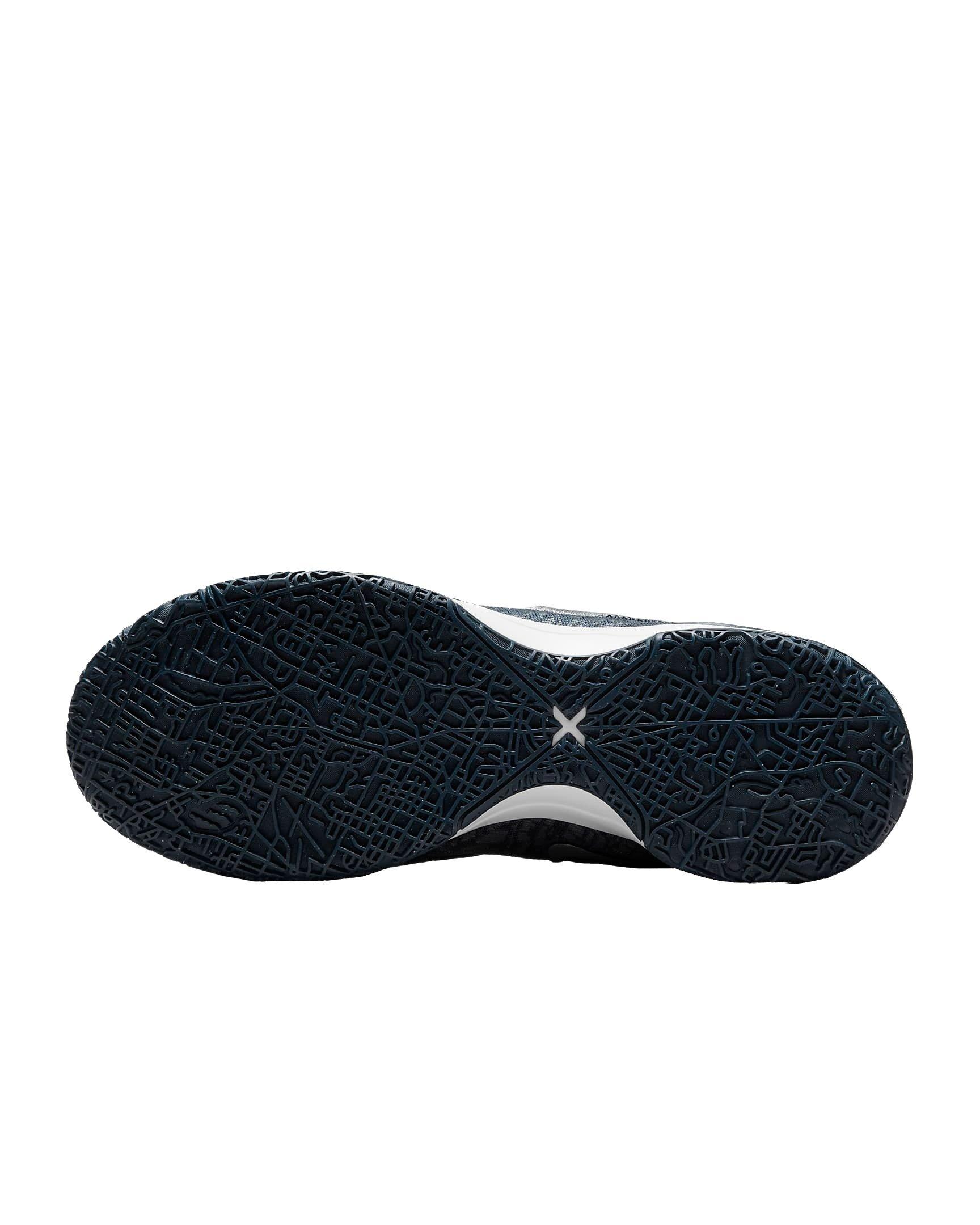 Nike LeBron NXXT Gen AMPD "Armory Navy/Sail/Metallic Silver/Light Silver" Men's Basketball Shoe - NAVY/SAIL/SILVER/LT SILVER Thumbnail View 6