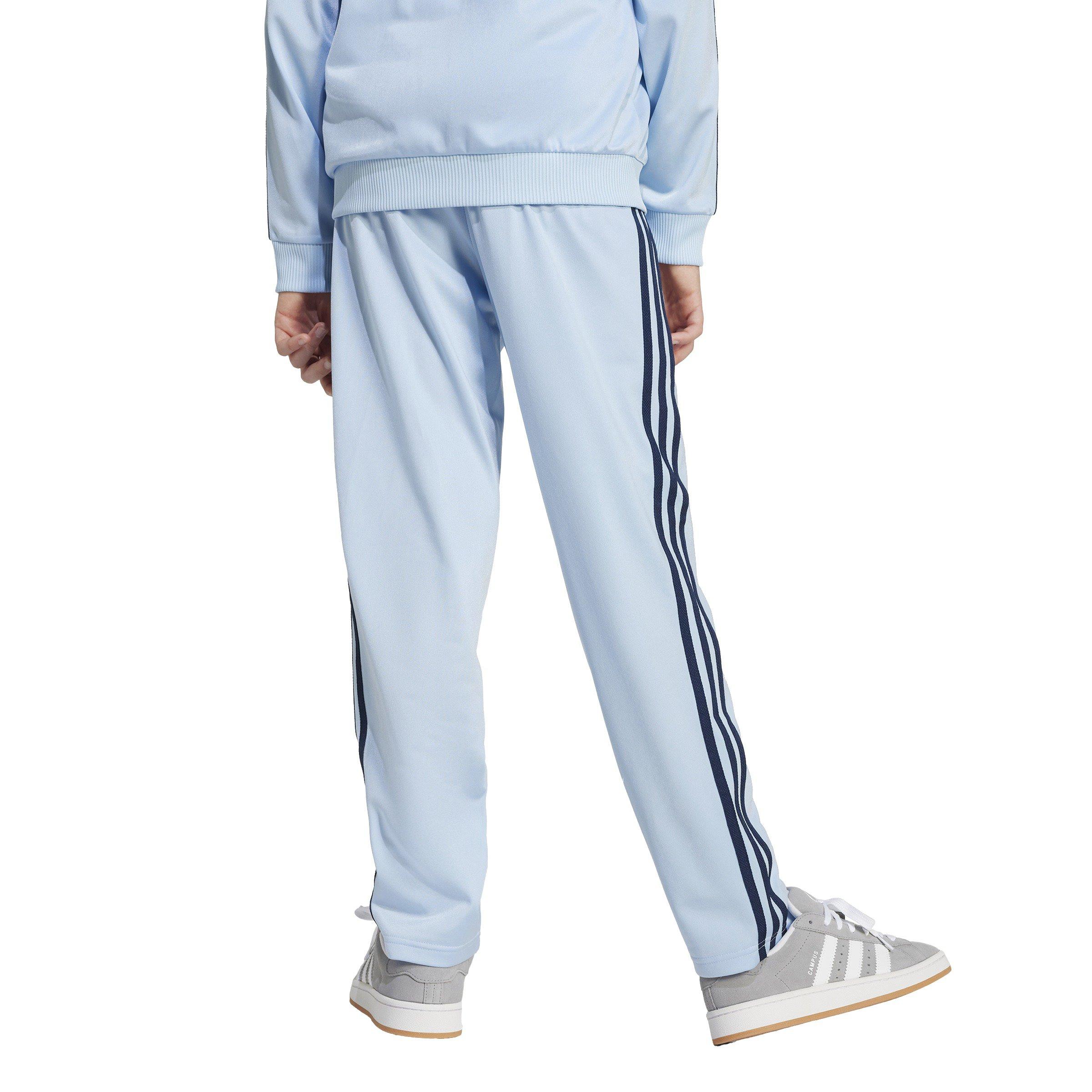 adidas Originals Adicolor Firebird Big Kids' Blue Tracksuit Bottoms