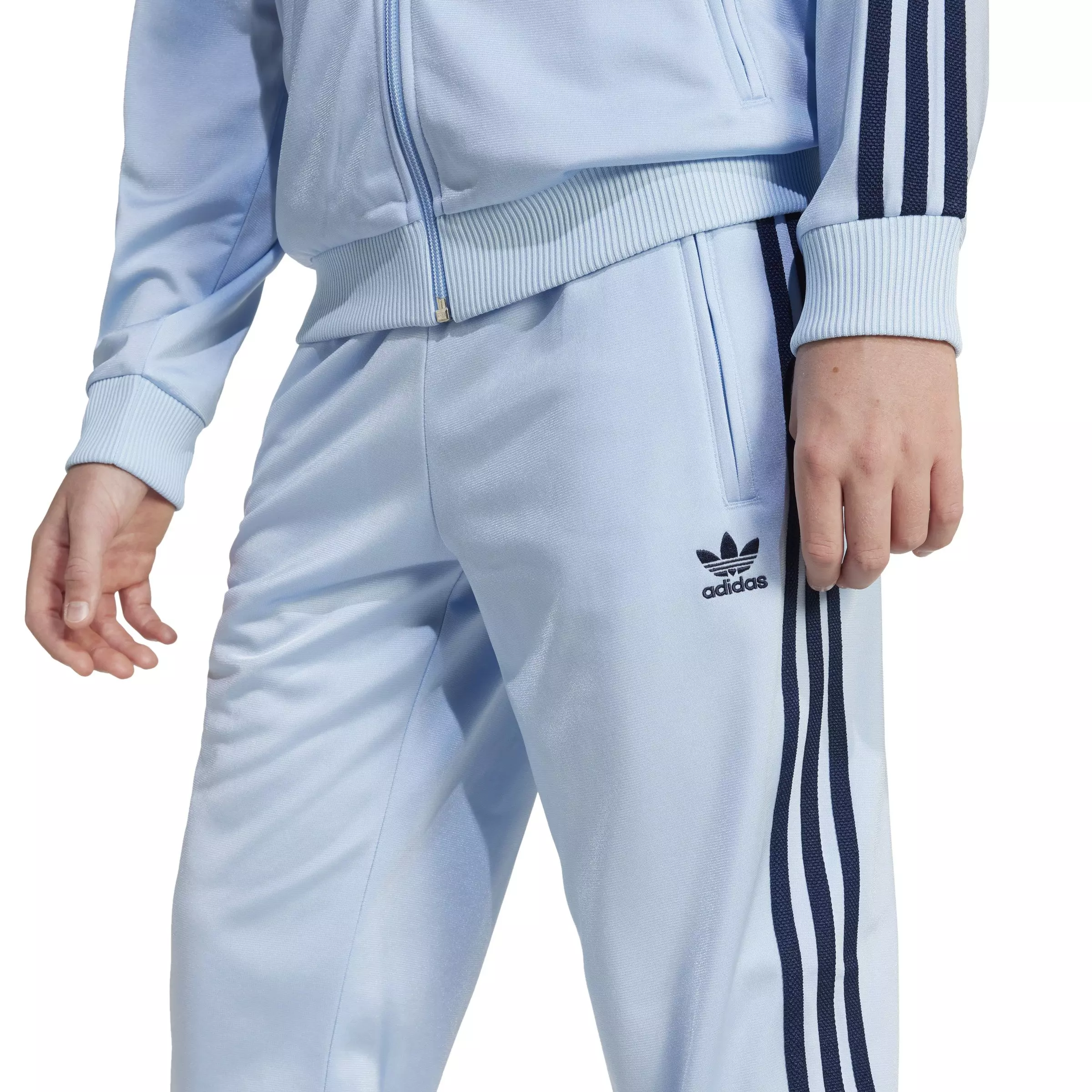 adidas Originals Big Kids' Adicolor Firebird Tracksuit Bottoms - Blue - BLUE