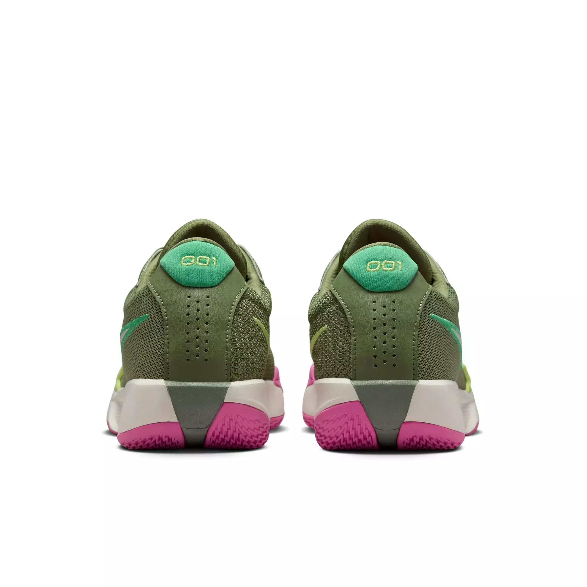 Nike G.T. Cut Academy "Olive/Pink" Men's Basketball Shoe - OLIVE/PINK