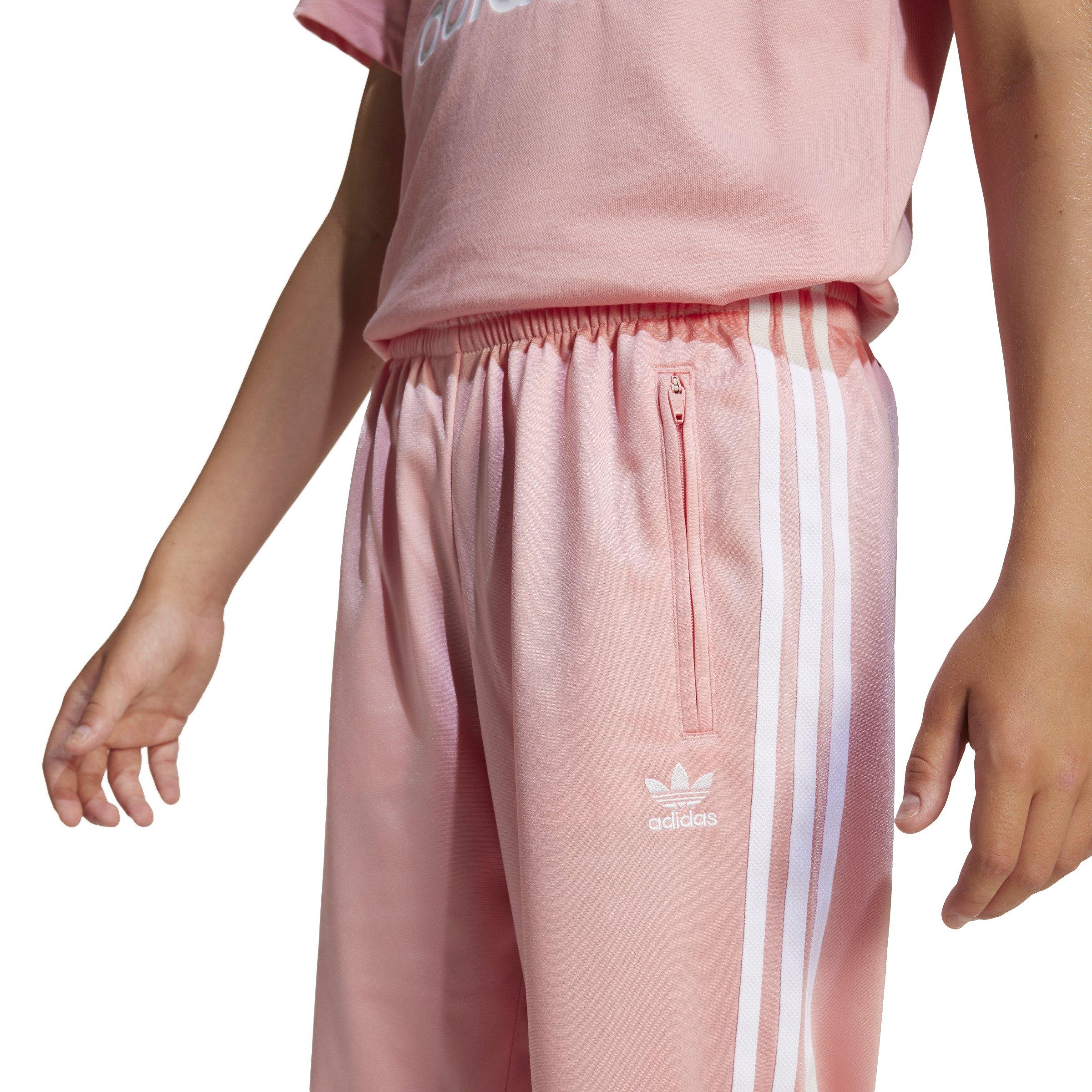 adidas Originals Adicolor Firebird Big Kids' Pink Tracksuit Bottoms