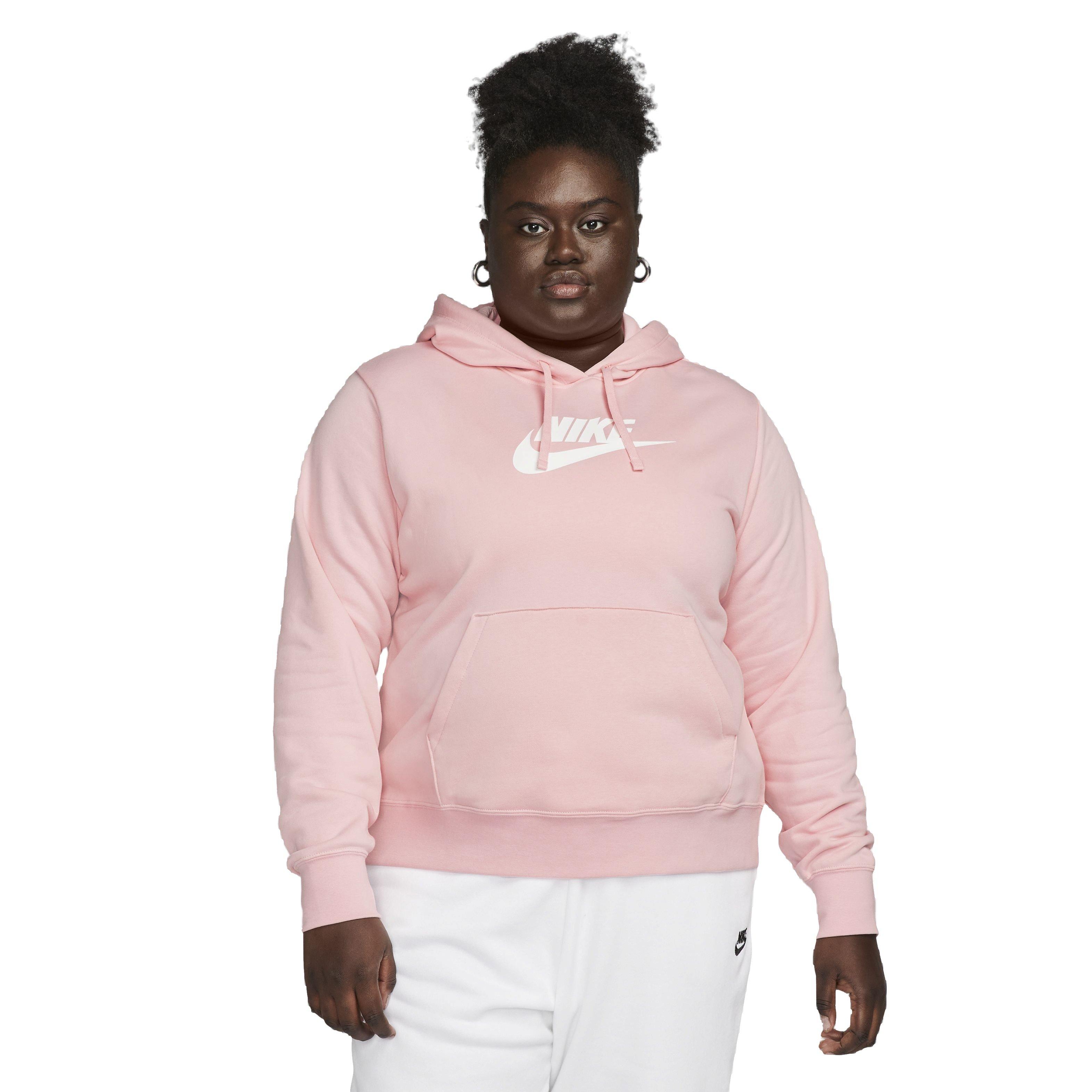 Pink nike hoodies hot sale