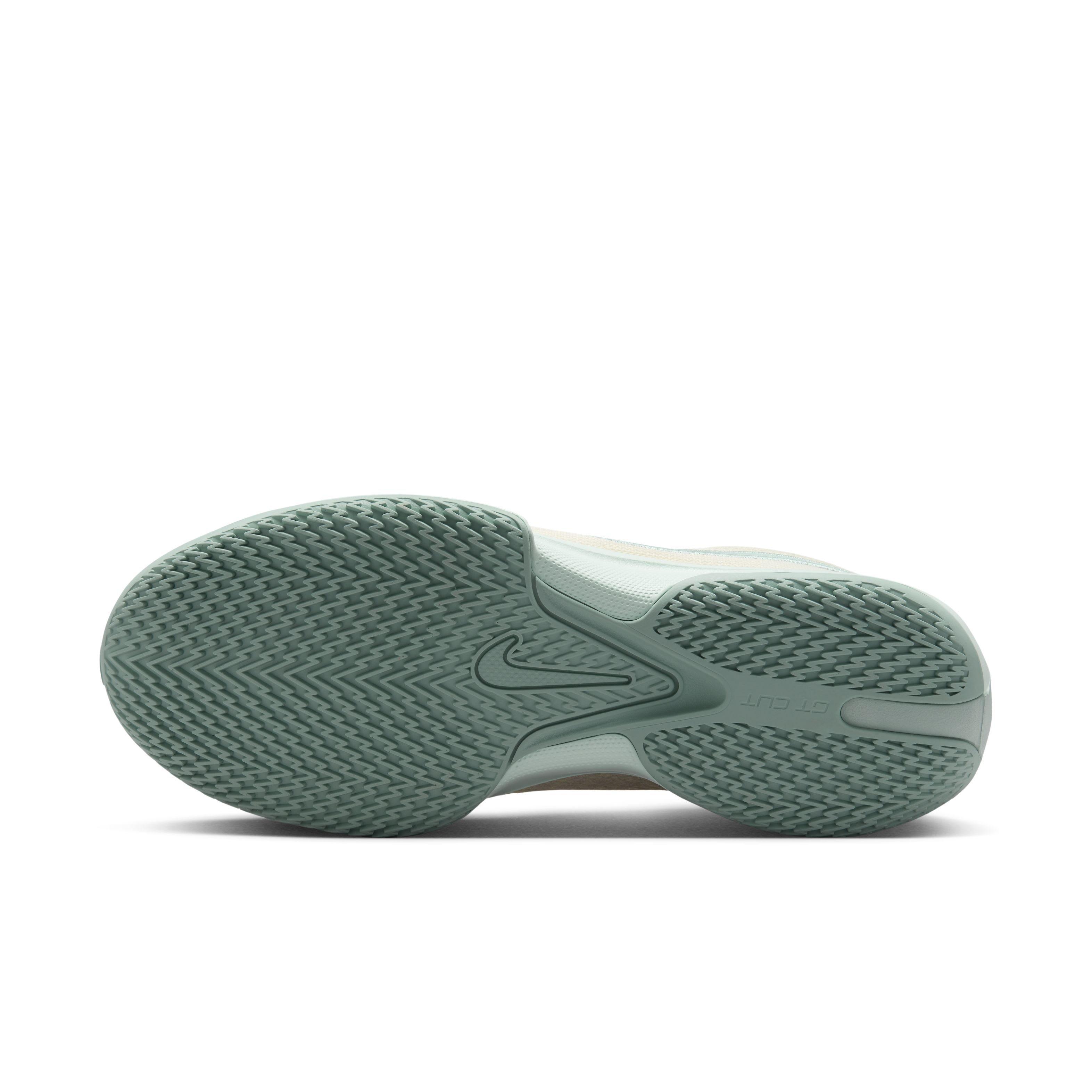 Nike G.T. Cut Academy "Coconut Milk/Mineral/Light Orewood Brown/Jade Ice" Men's Basketball Shoe - MILK/MINERAL/LT BROWN/JADE Thumbnail View 6