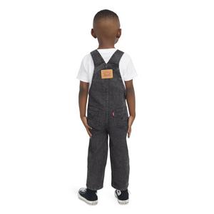 Levi's Toddler Boys' Lightweight Black Denim Overalls