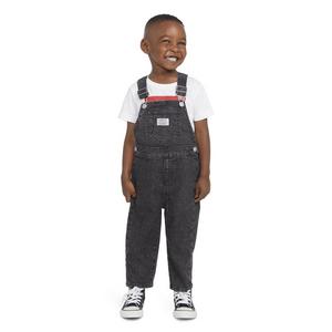 Levi's Toddler Boys' Lightweight Black Denim Overalls