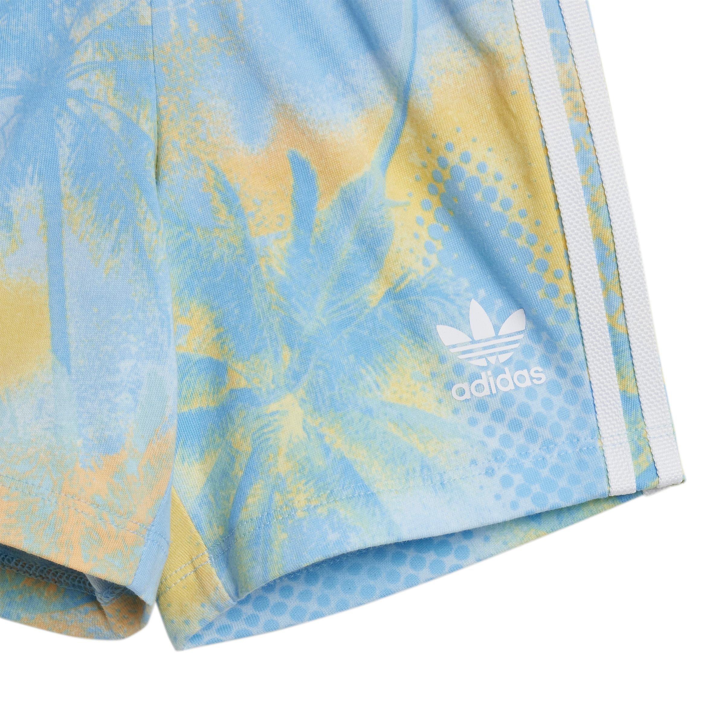 adidas Originals Infant Boys' Blue Short Tee Set