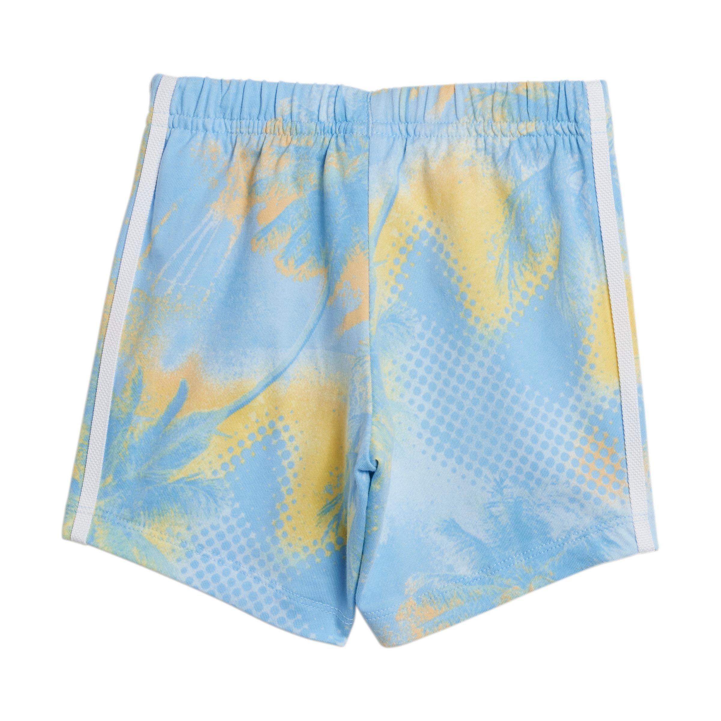 adidas Originals Infant Boys' Blue Short Tee Set