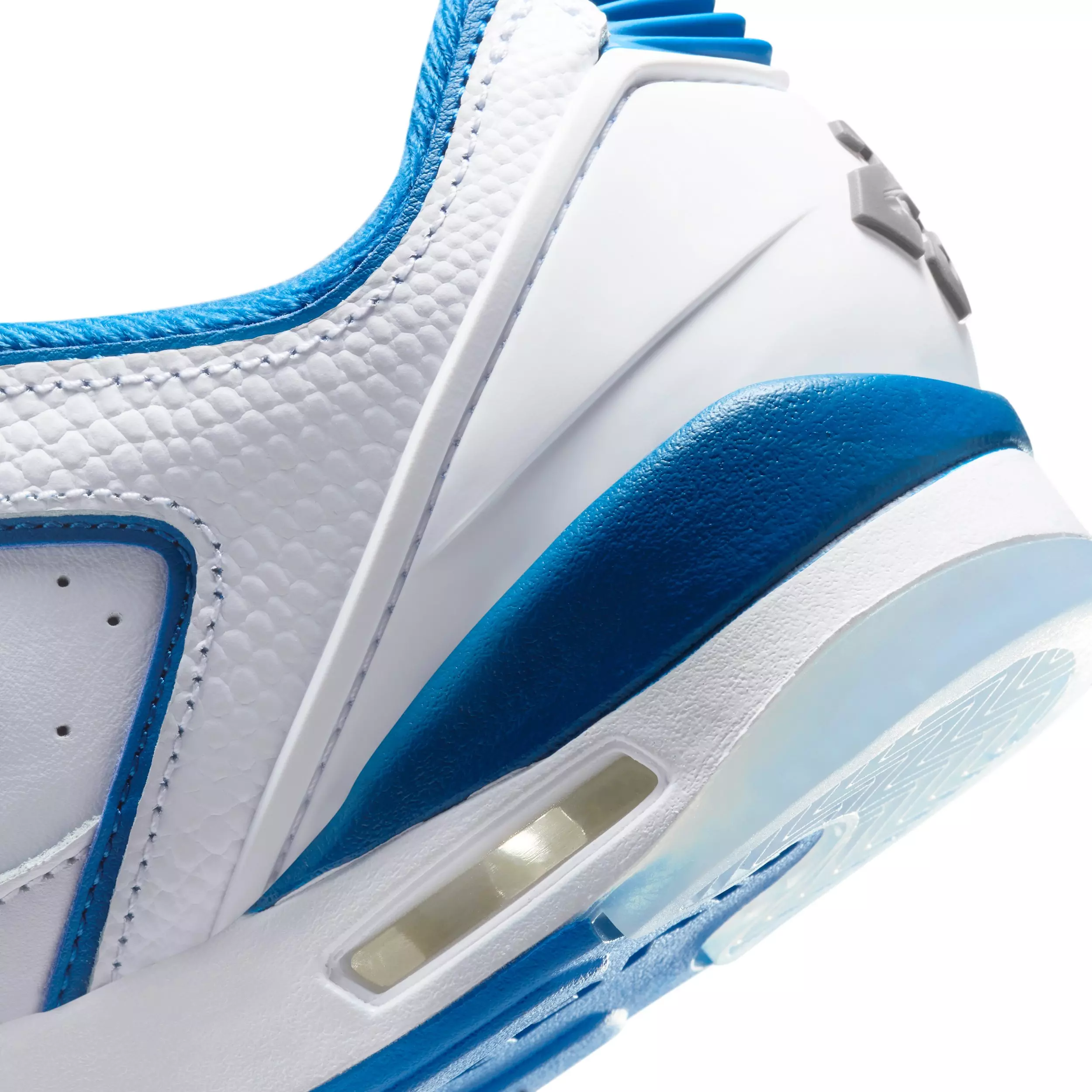 Jordan Sixty Plus Low "White/True Blue/Varsity Red" Grade School Boys' Shoe - WHITE/BLUE/RED