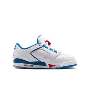 Jordan Sixty Plus Low "White/True Blue/Varsity Red" Grade School Boys' Shoe