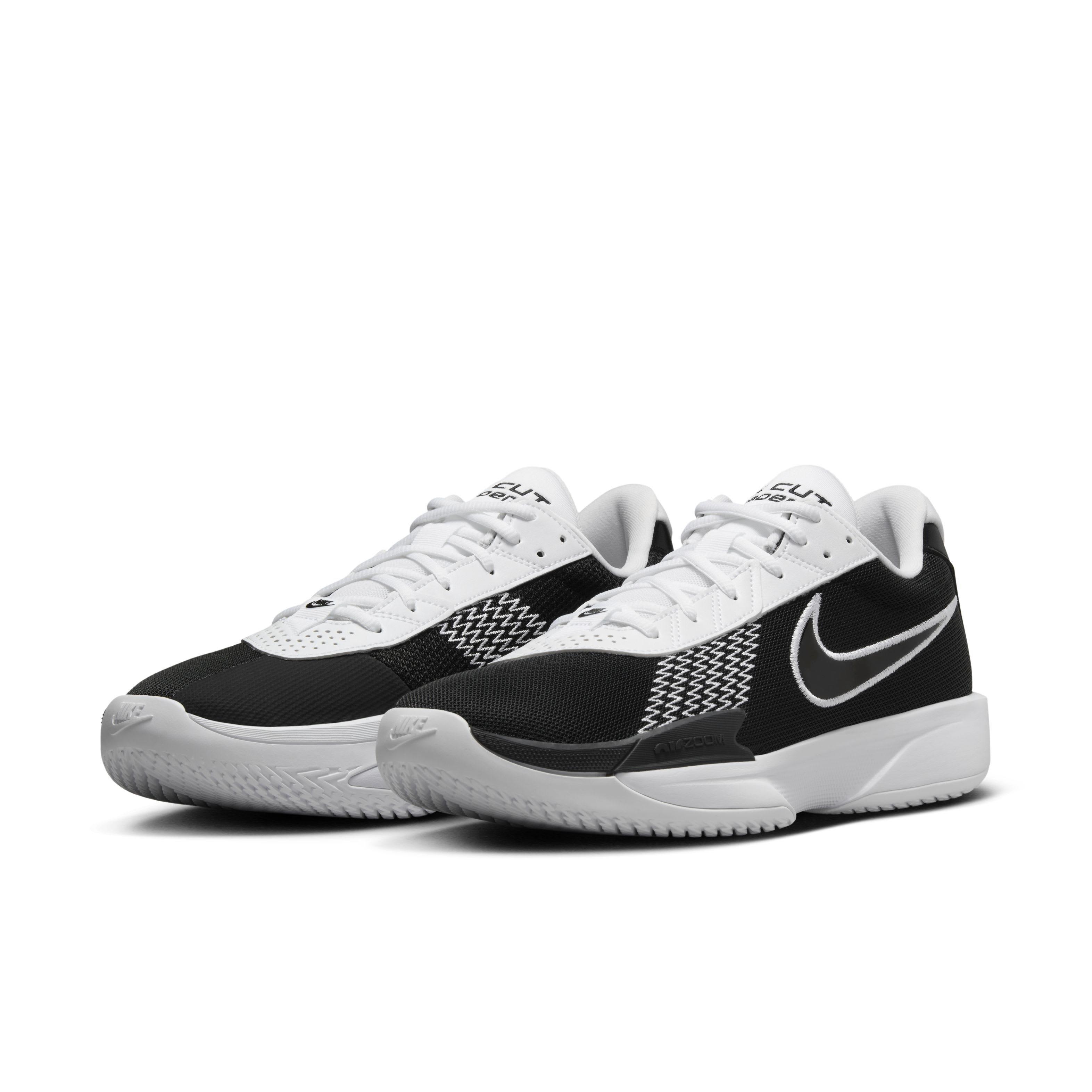 Nike G.T. Cut Academy "Black/White" Men's Basketball Shoe - BLACK/WHITE Thumbnail View 3
