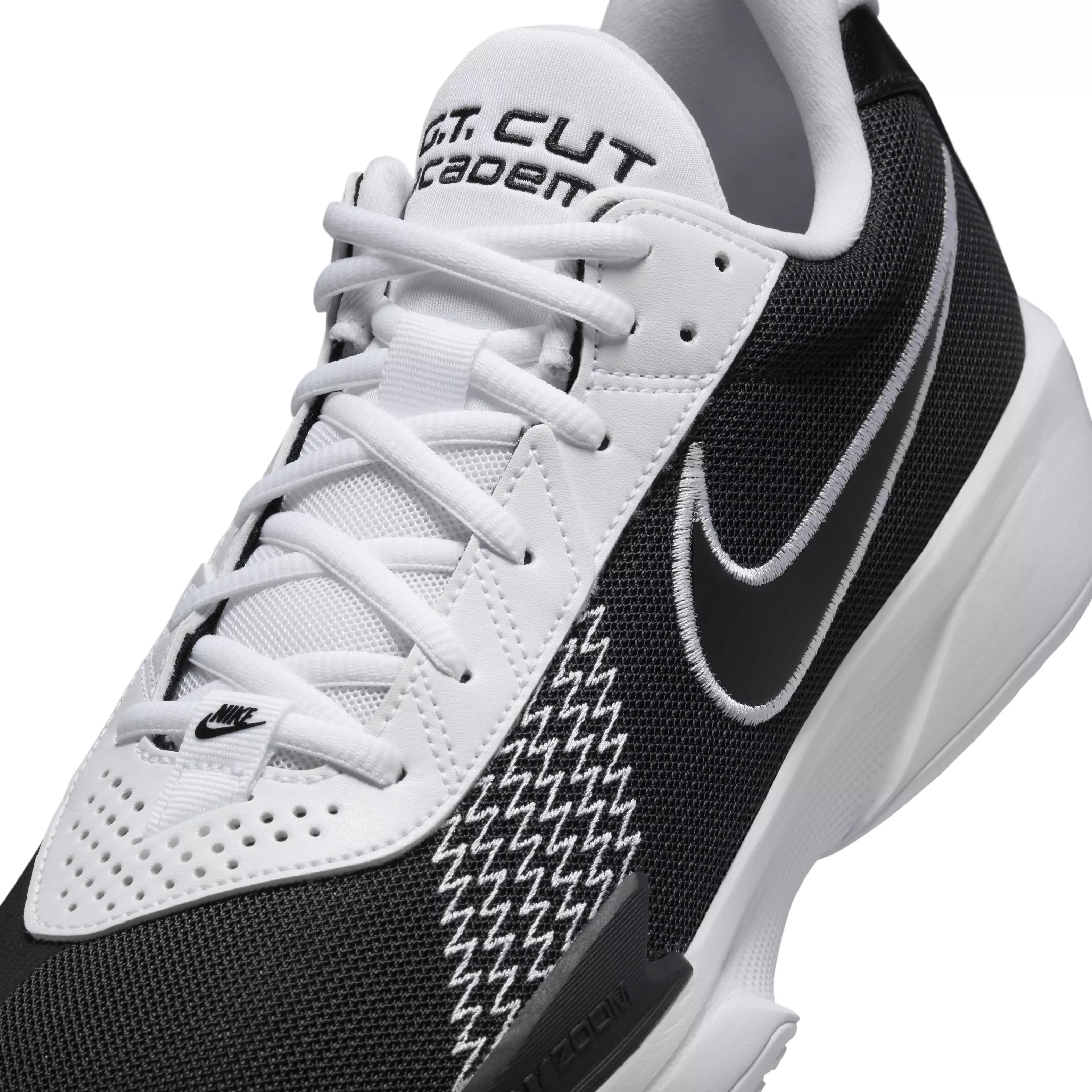 Nike G.T. Cut Academy "Black/White" Men's Basketball Shoe - BLACK/WHITE
