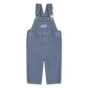 Levi's Railroad Stripe Baby Boys' Blue Overalls