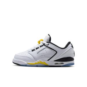 Jordan Sixty Plus Low "White/Tour Yellow/Black" Grade School Boys' Shoe - WHITE/YELLOW/BLACK