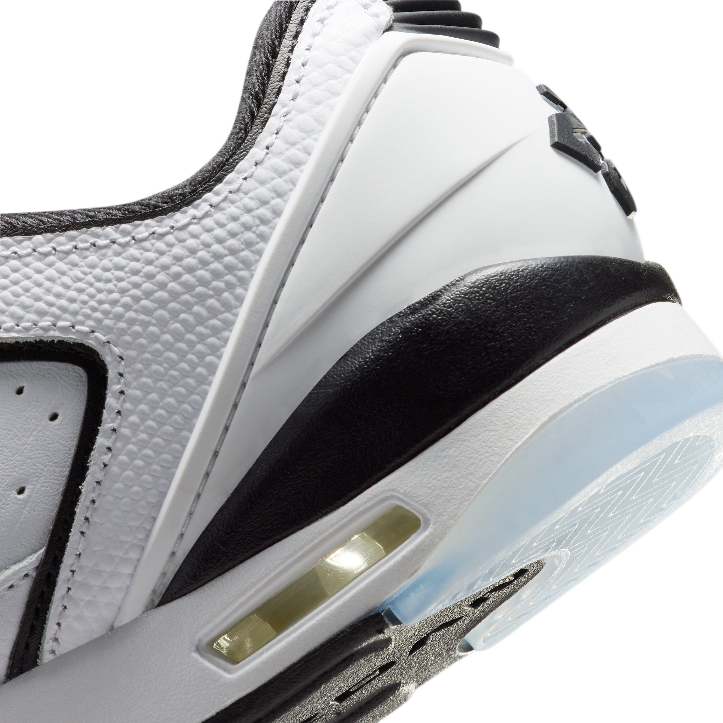 Jordan Sixty Plus Low Grade School Boys' "White/Tour Yellow/Black" Shoe