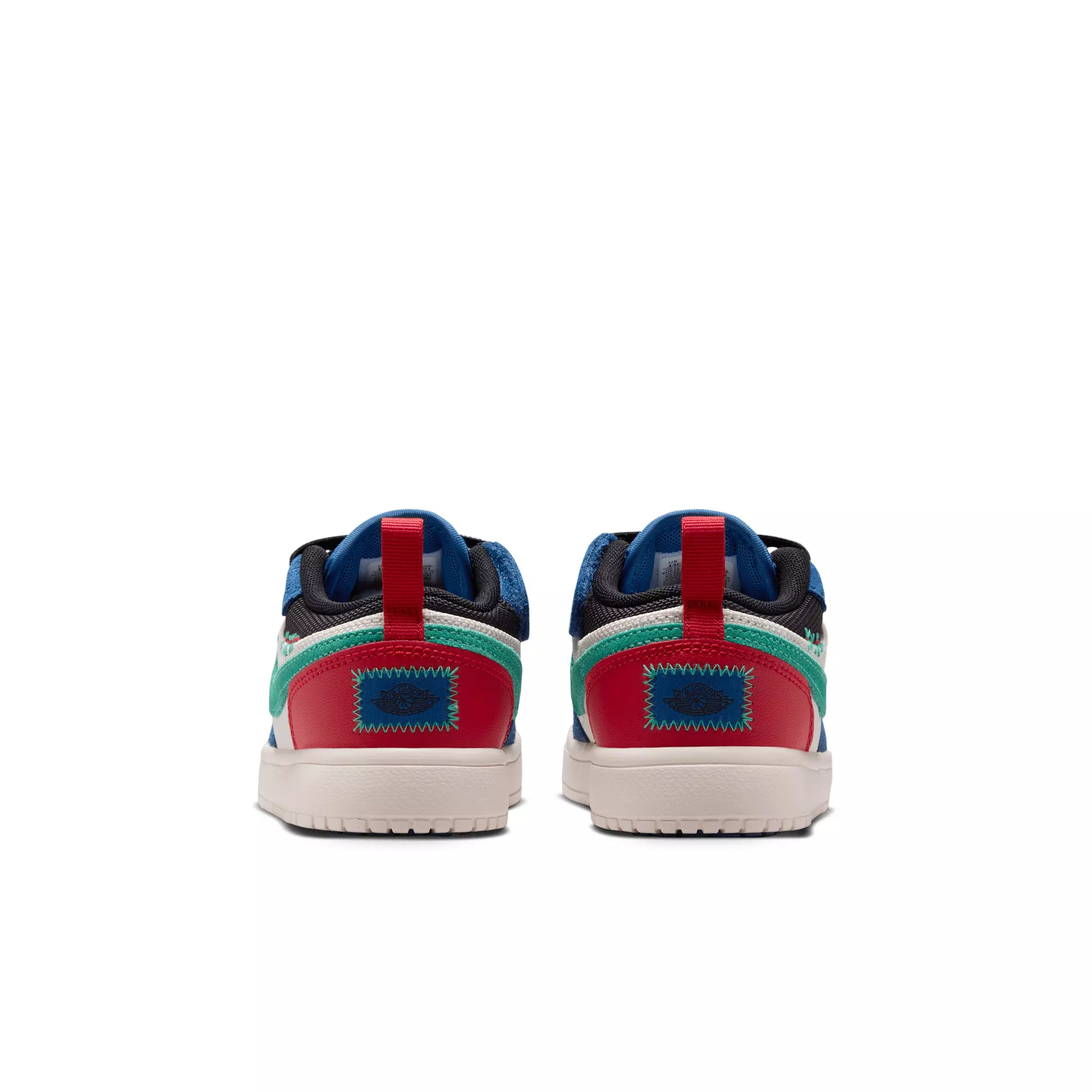 Jordan 1 Low Alt "True Blue/University Red/Kinetic Green/Black" Preschool Boys' Shoe - BLUE/RED/GREEN/BLACK