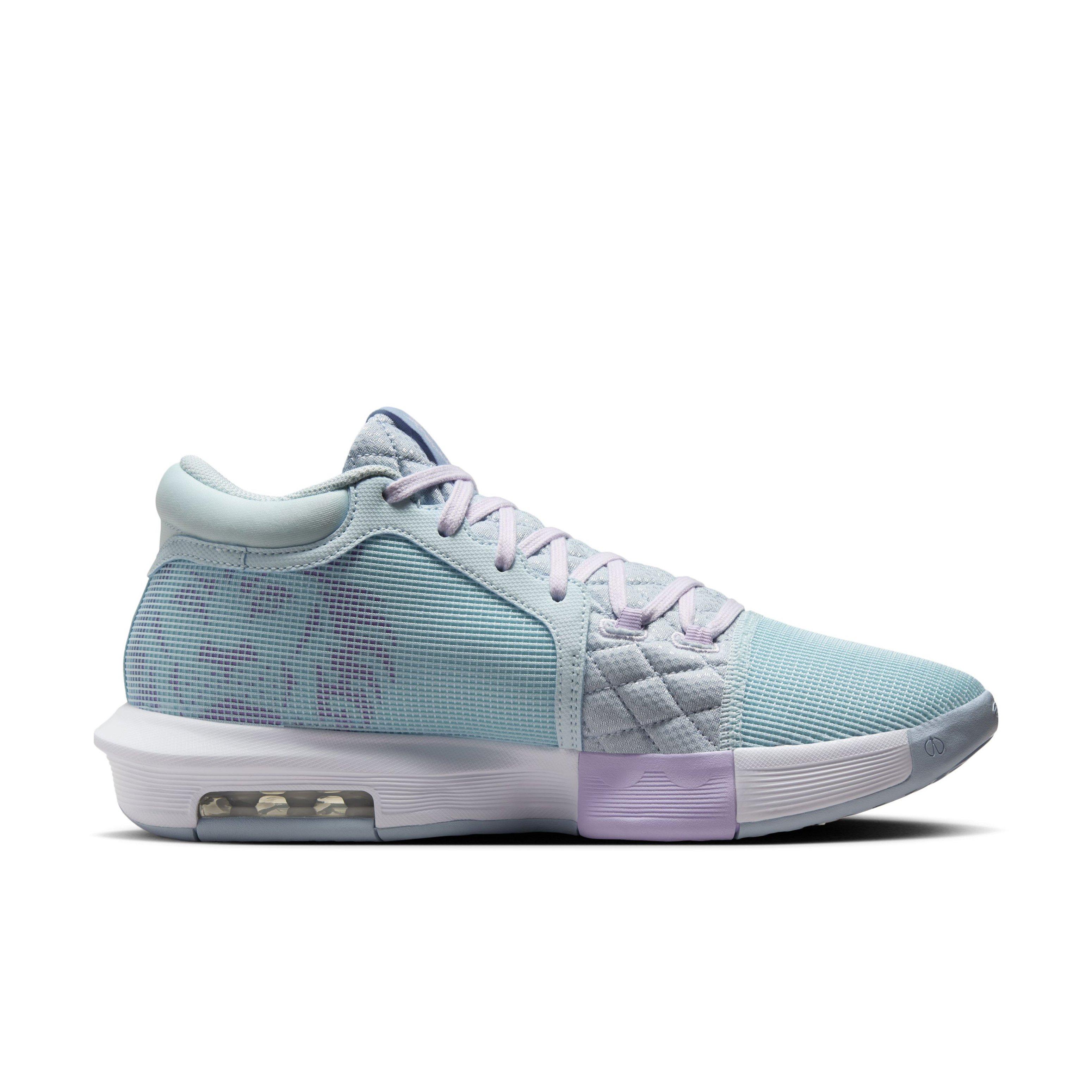 Nike LeBron Witness 8 Basketball Shoes White | Hibbett display picture 1