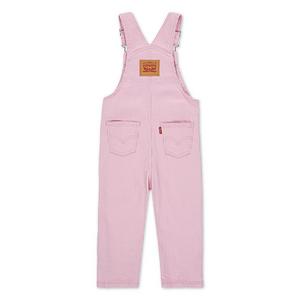 Levi's Toddler Boys' Railroad Stripe Pink Overalls